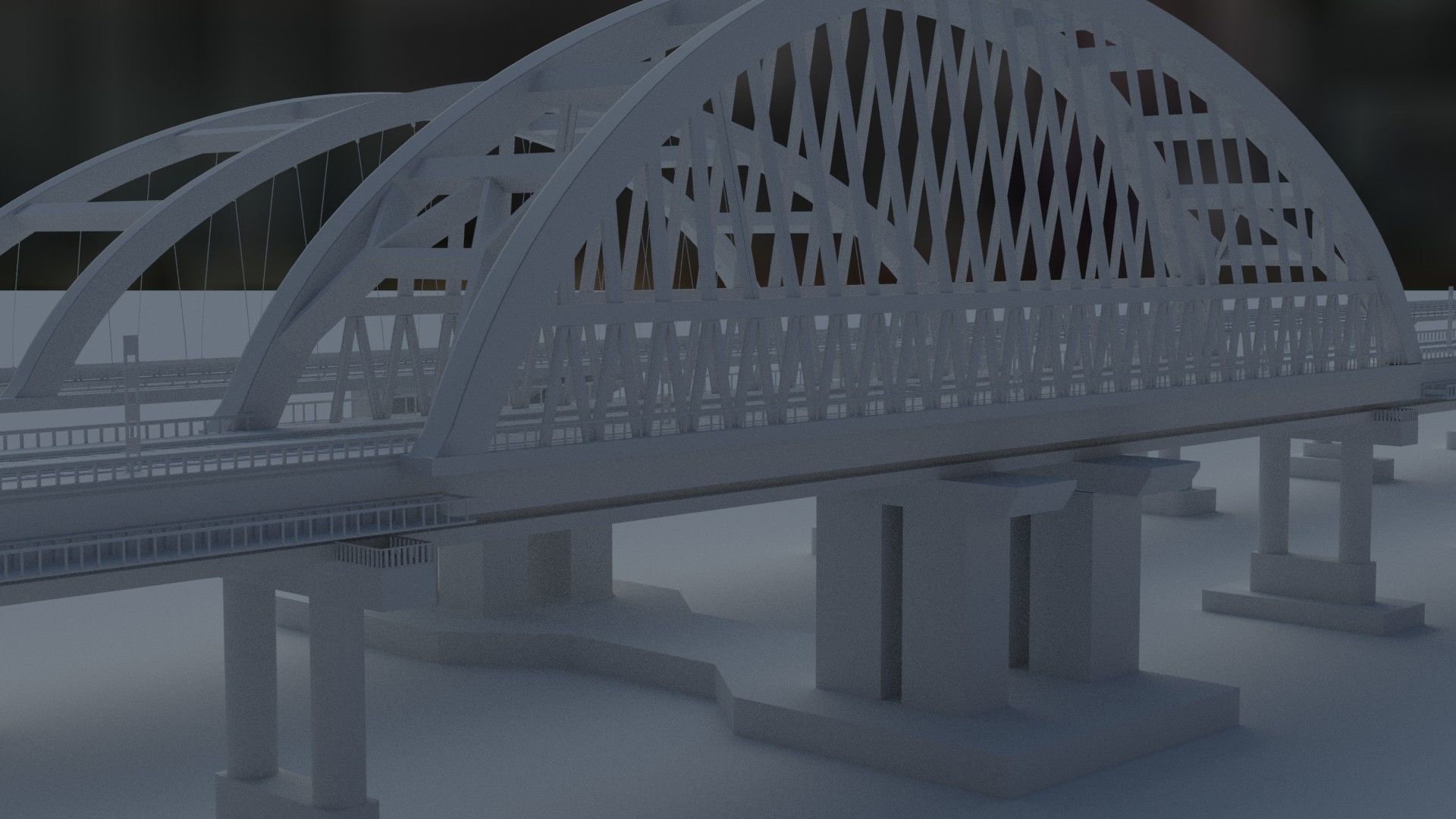 3D MODEL OF THE CRIMEAN BRIDGE 3D model_16