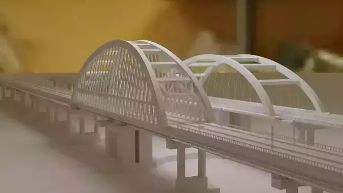 3D MODEL OF THE CRIMEAN BRIDGE