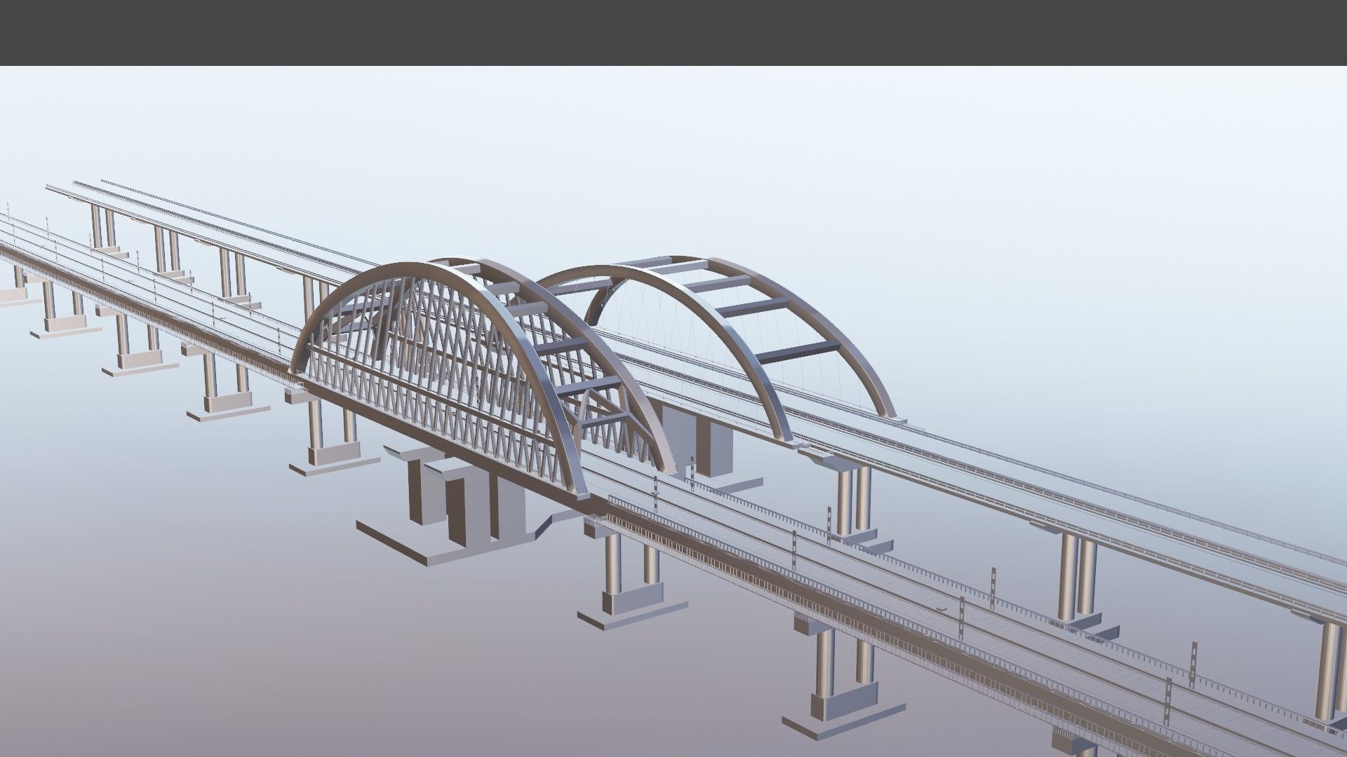 3D MODEL OF THE CRIMEAN BRIDGE 3D model_10
