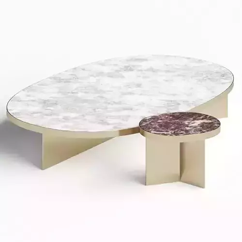 Hessentia Cornelio Cappellini Linfa Coffee Tables