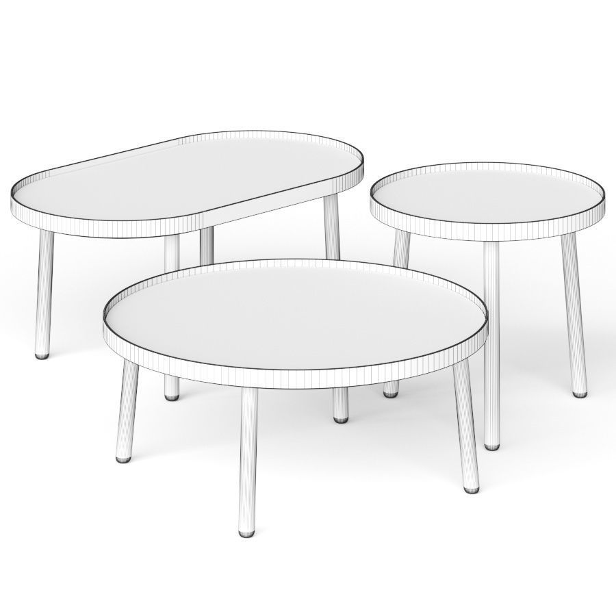 Alki Egon Coffee Tables 3D model_1