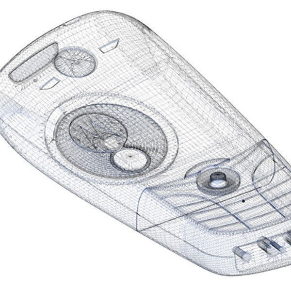 Motorola C650 Cell Phone 3D model_8