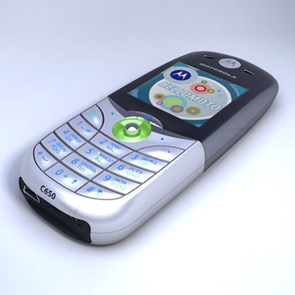 Motorola C650 Cell Phone 3D model_1