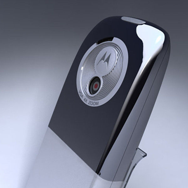 Motorola C650 Cell Phone 3D model_4