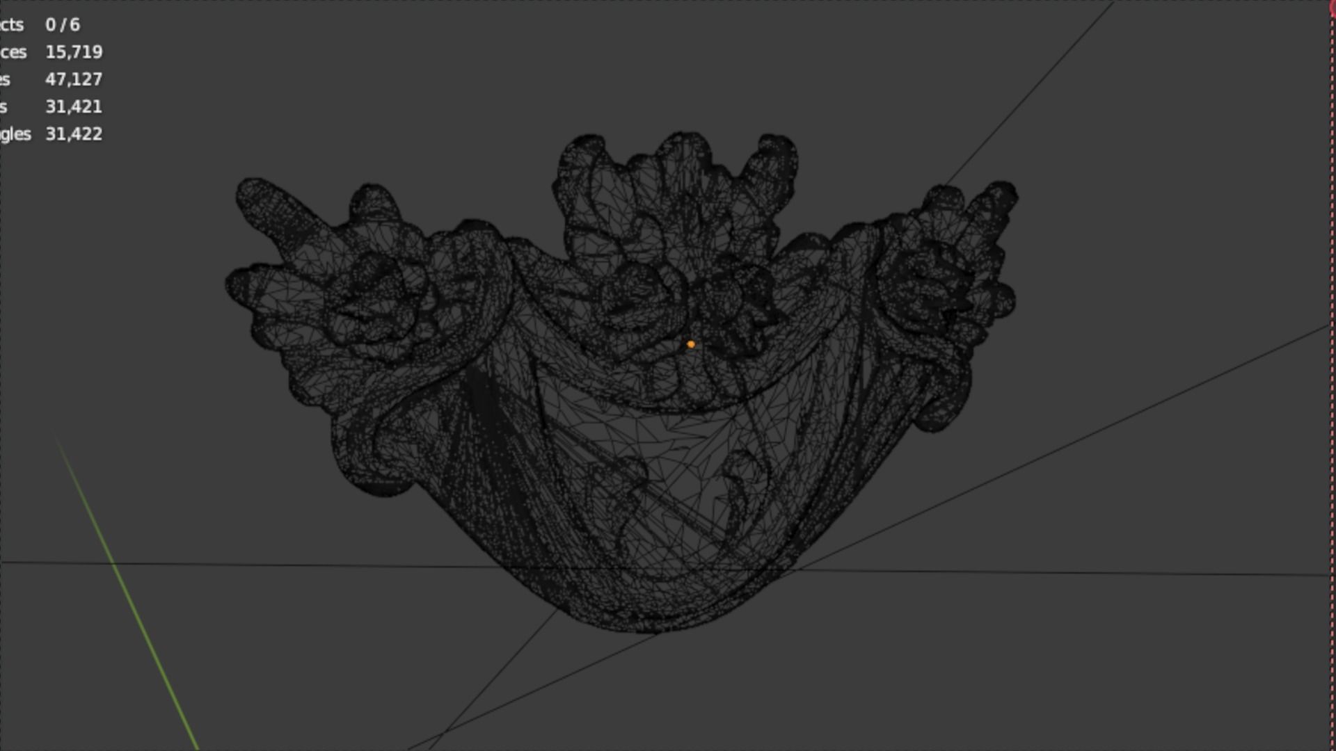 Classic decor ornament 40  3D print model_7