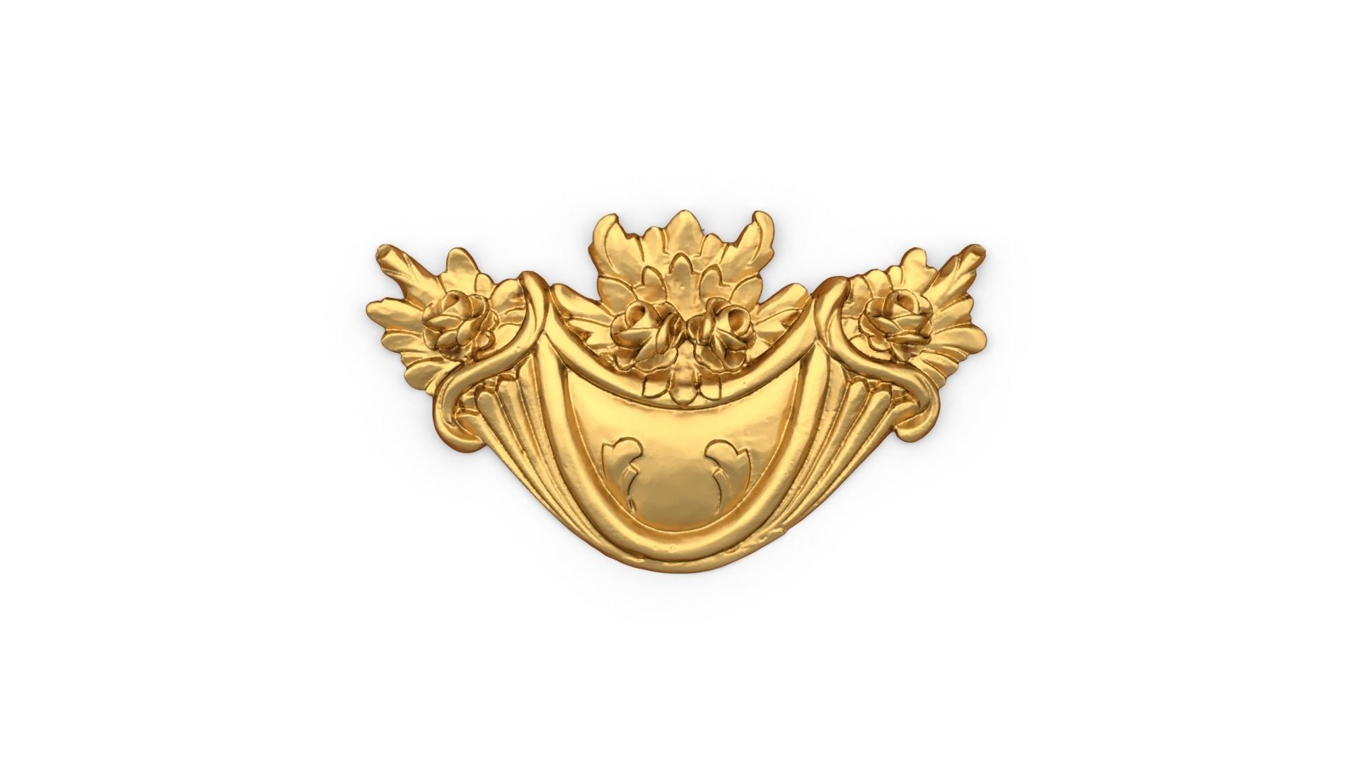 Classic decor ornament 40  3D print model_1