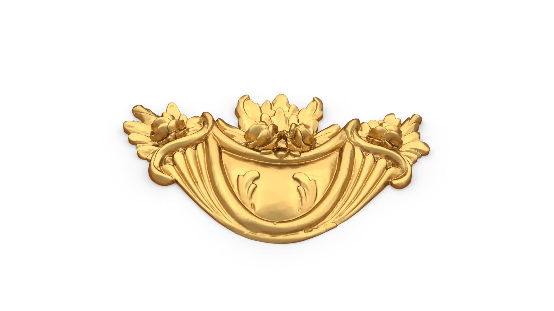 Classic decor ornament 40  3D print model_4