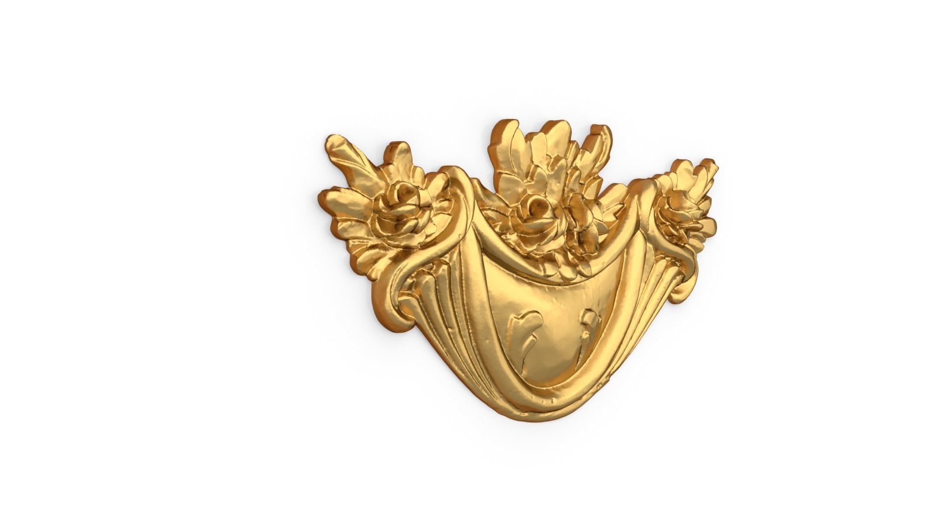 Classic decor ornament 40  3D print model_2