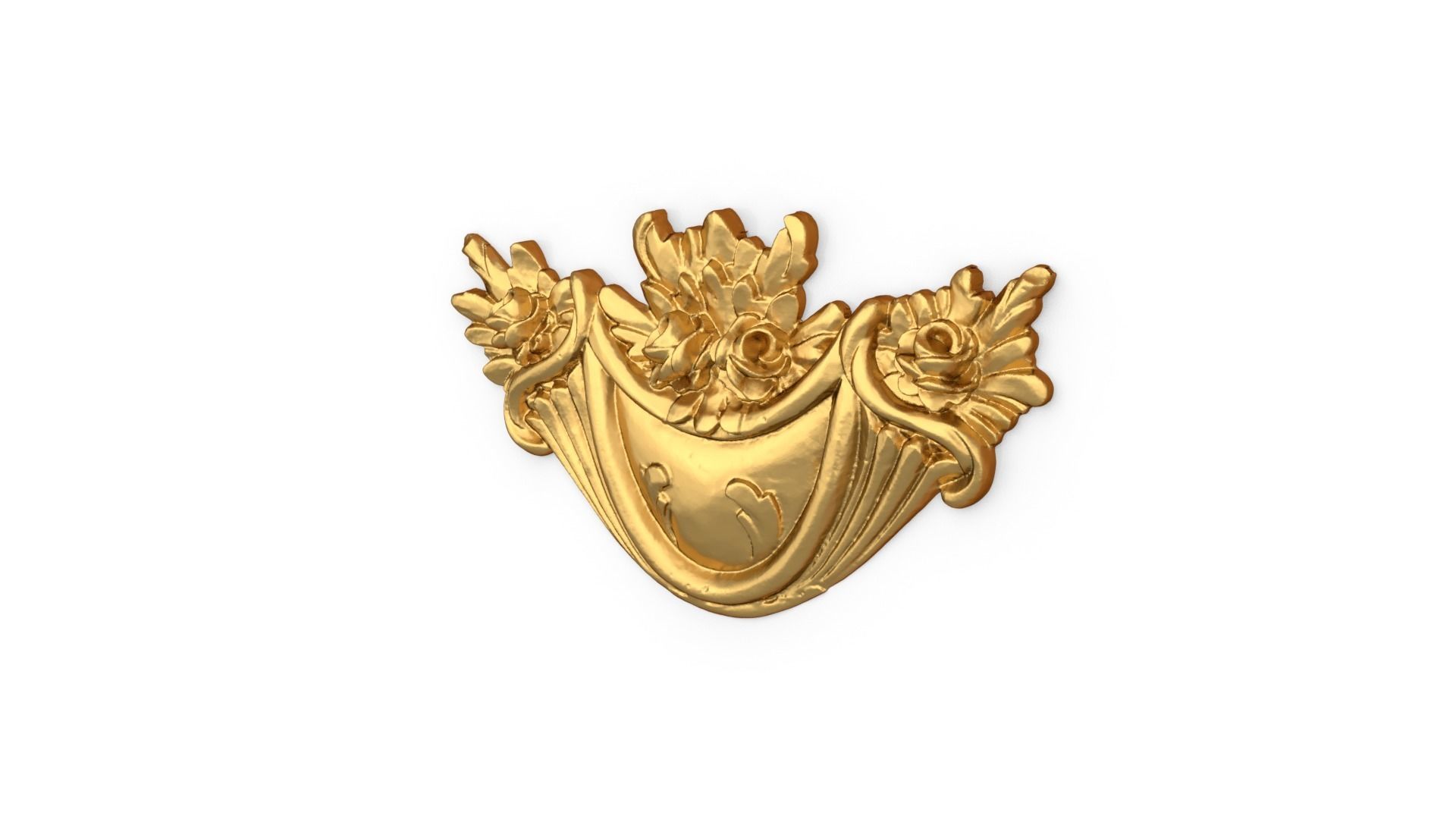 Classic decor ornament 40  3D print model_3