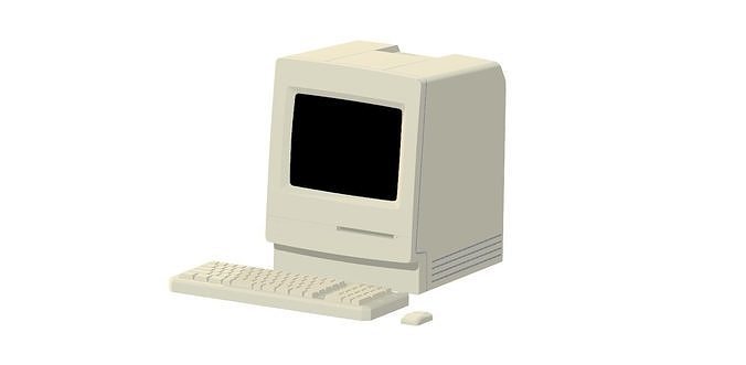 Macデスクトップ Apple Macintosh Classic RECAPPED APPLE MACINTOSH CLASSIC COMPUTER VINTAGE MAC WORKS