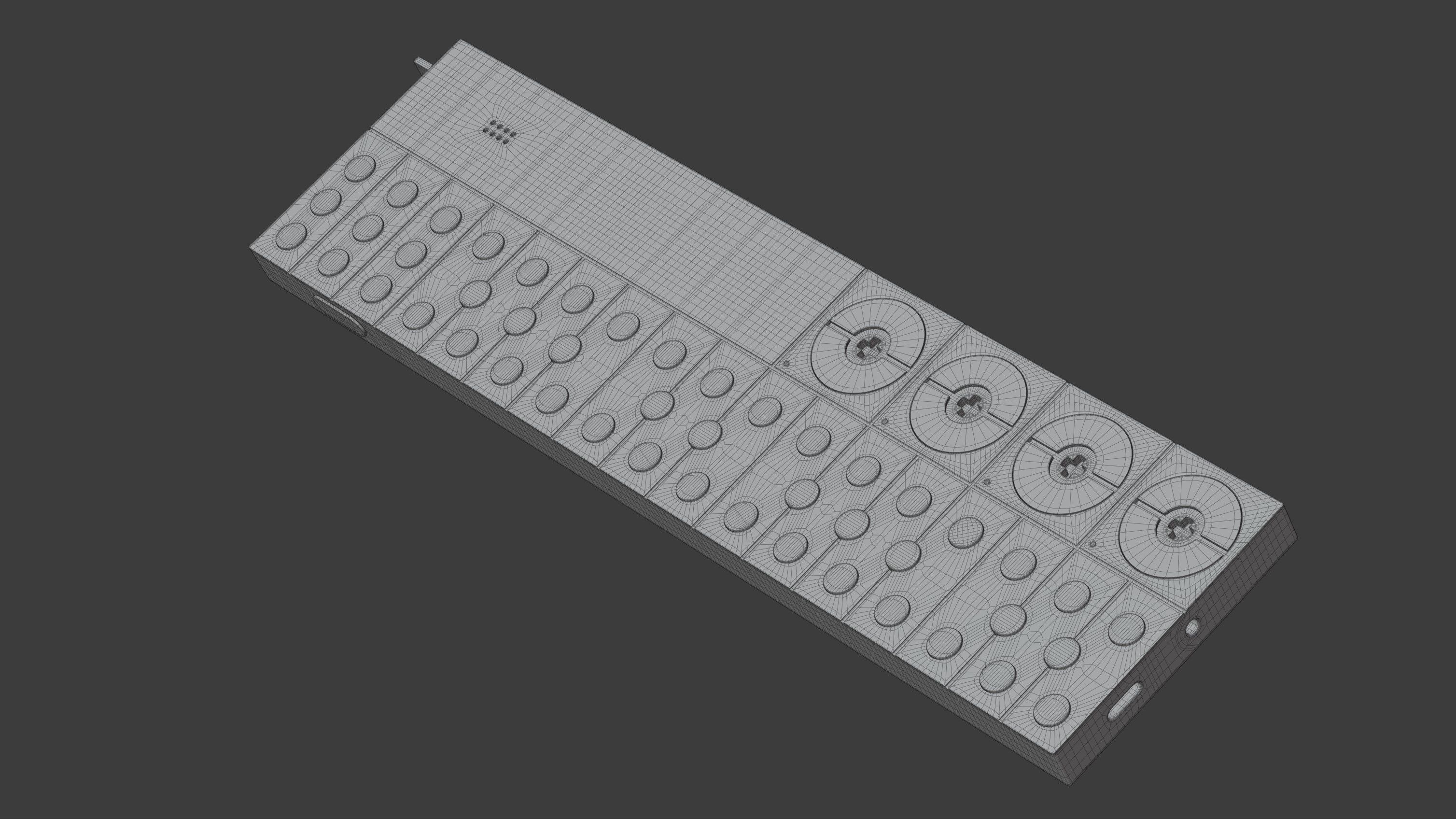 Teenage Engineering OP-Z  Multimedia Synthesizer and Sequencer 3D model_23