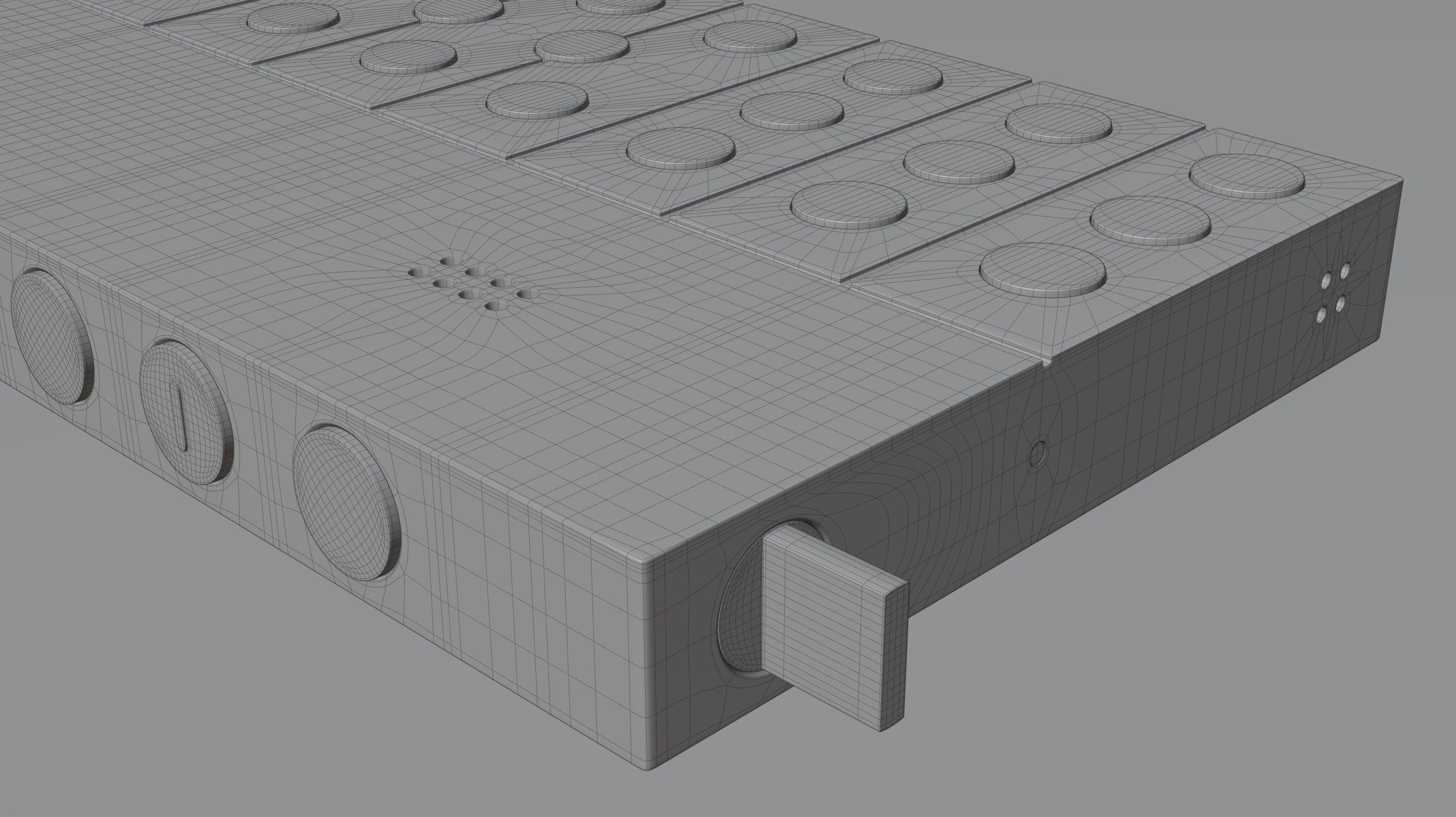 Teenage Engineering OP-Z  Multimedia Synthesizer and Sequencer 3D model_4