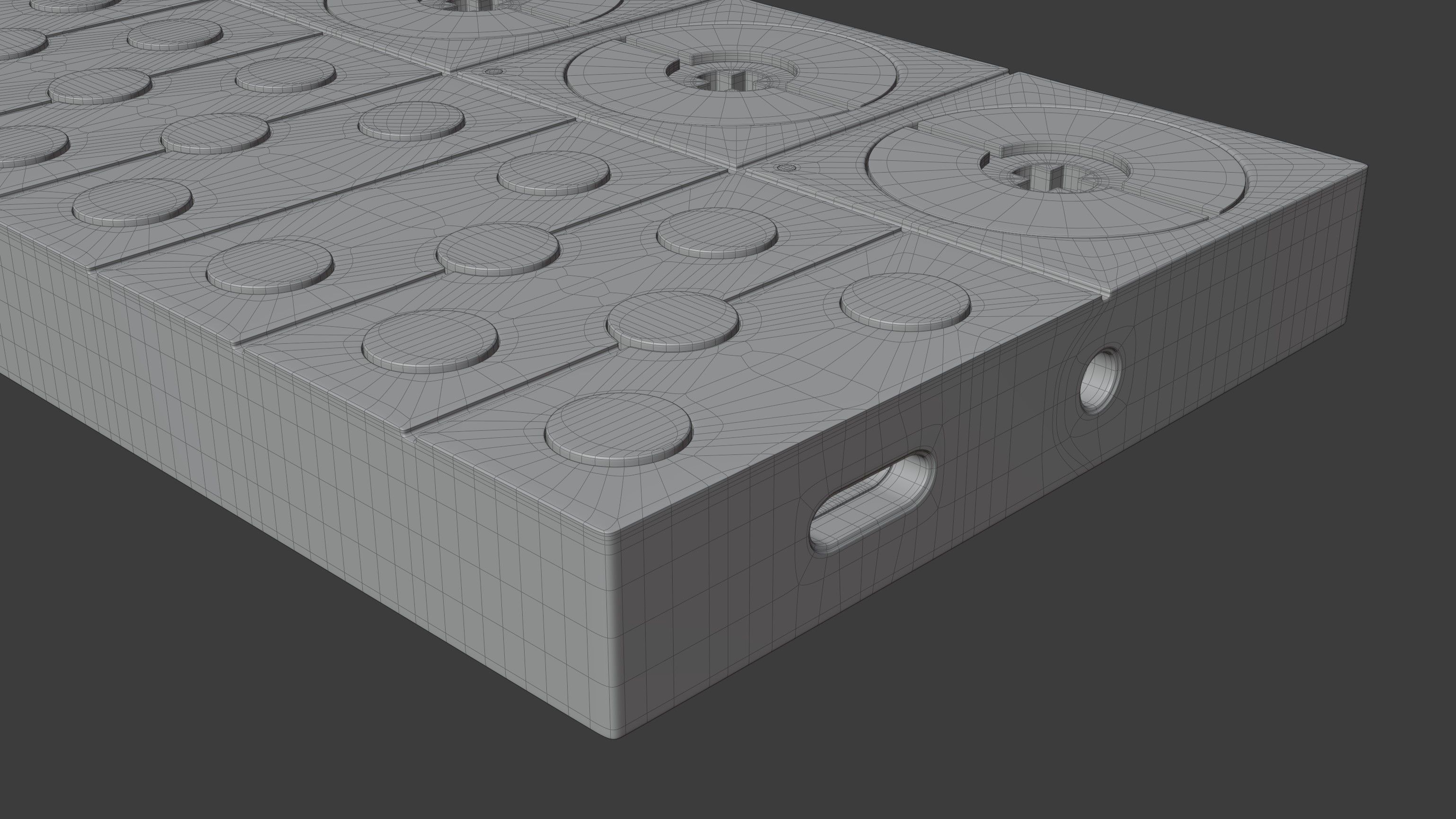 Teenage Engineering OP-Z  Multimedia Synthesizer and Sequencer 3D model_2