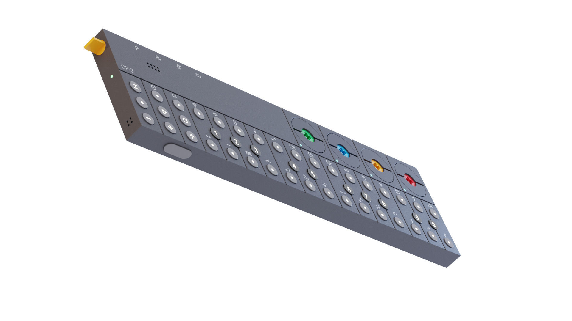 Teenage Engineering OP-Z  Multimedia Synthesizer and Sequencer 3D model_9