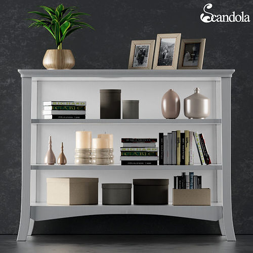 scandola stand 3D model
