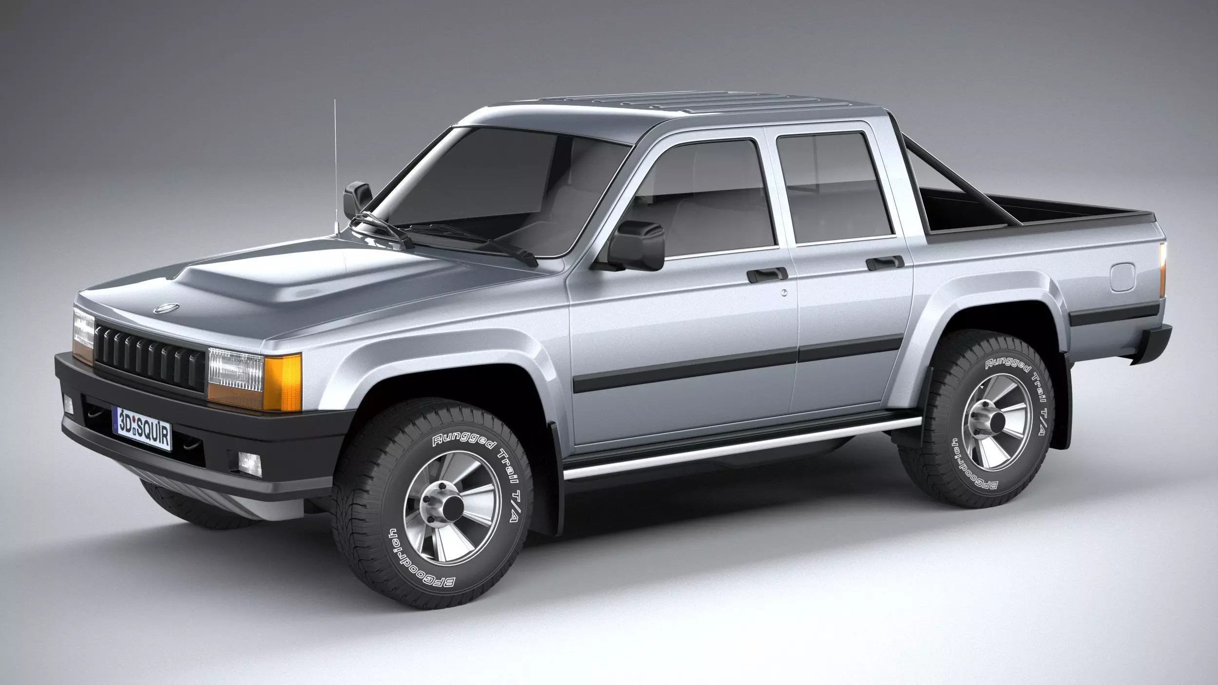 Generic Pickup 1980 3D model