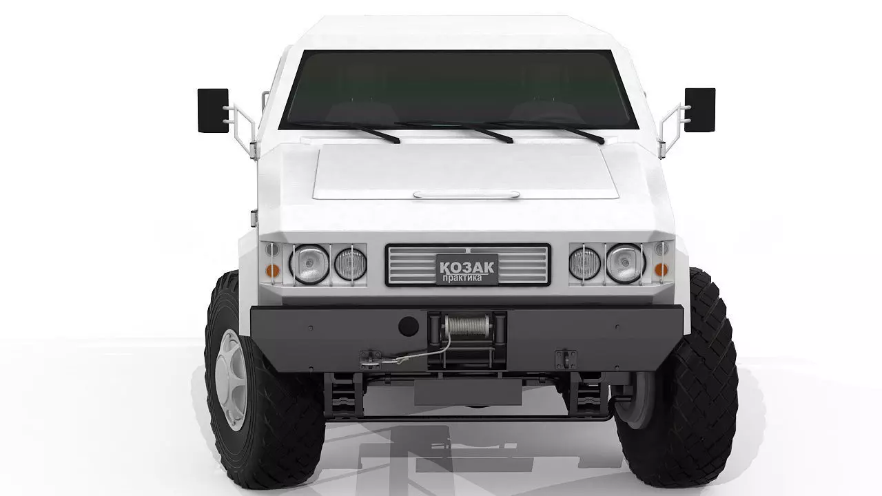 KOZAK ambulance vehicle 3D model