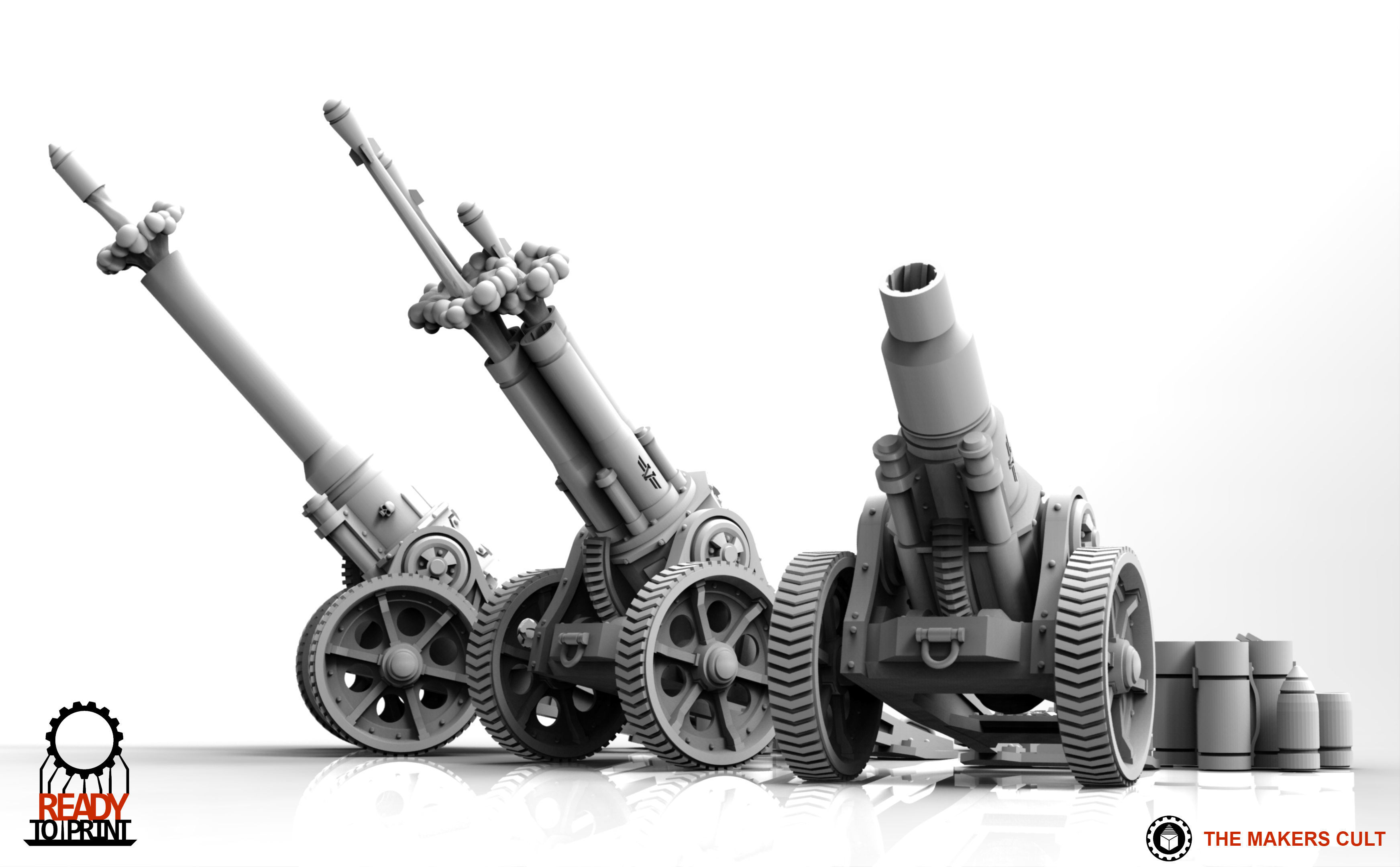 Valour Korps - Light Artillery 3D print model_7