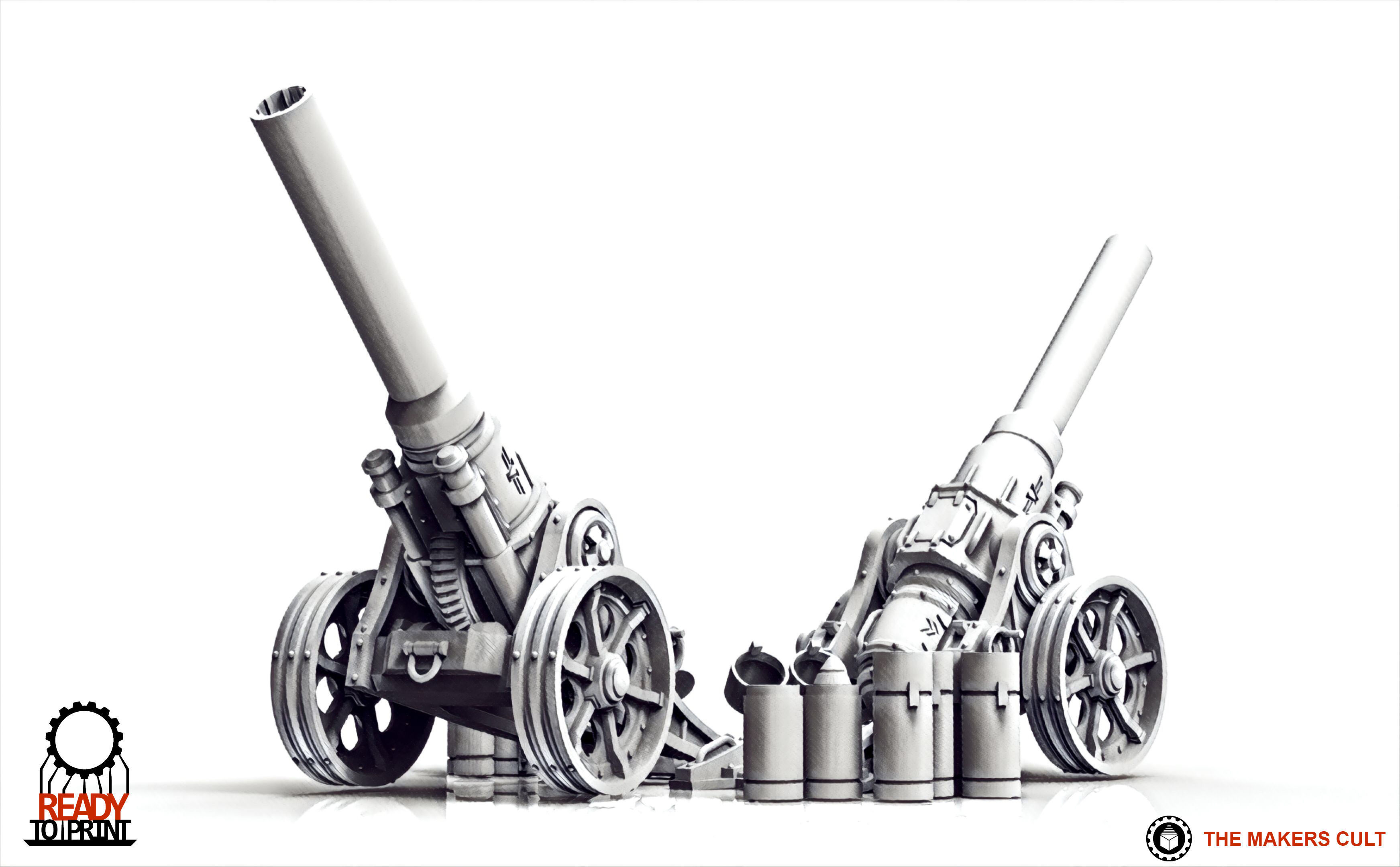 Valour Korps - Light Artillery 3D print model_4