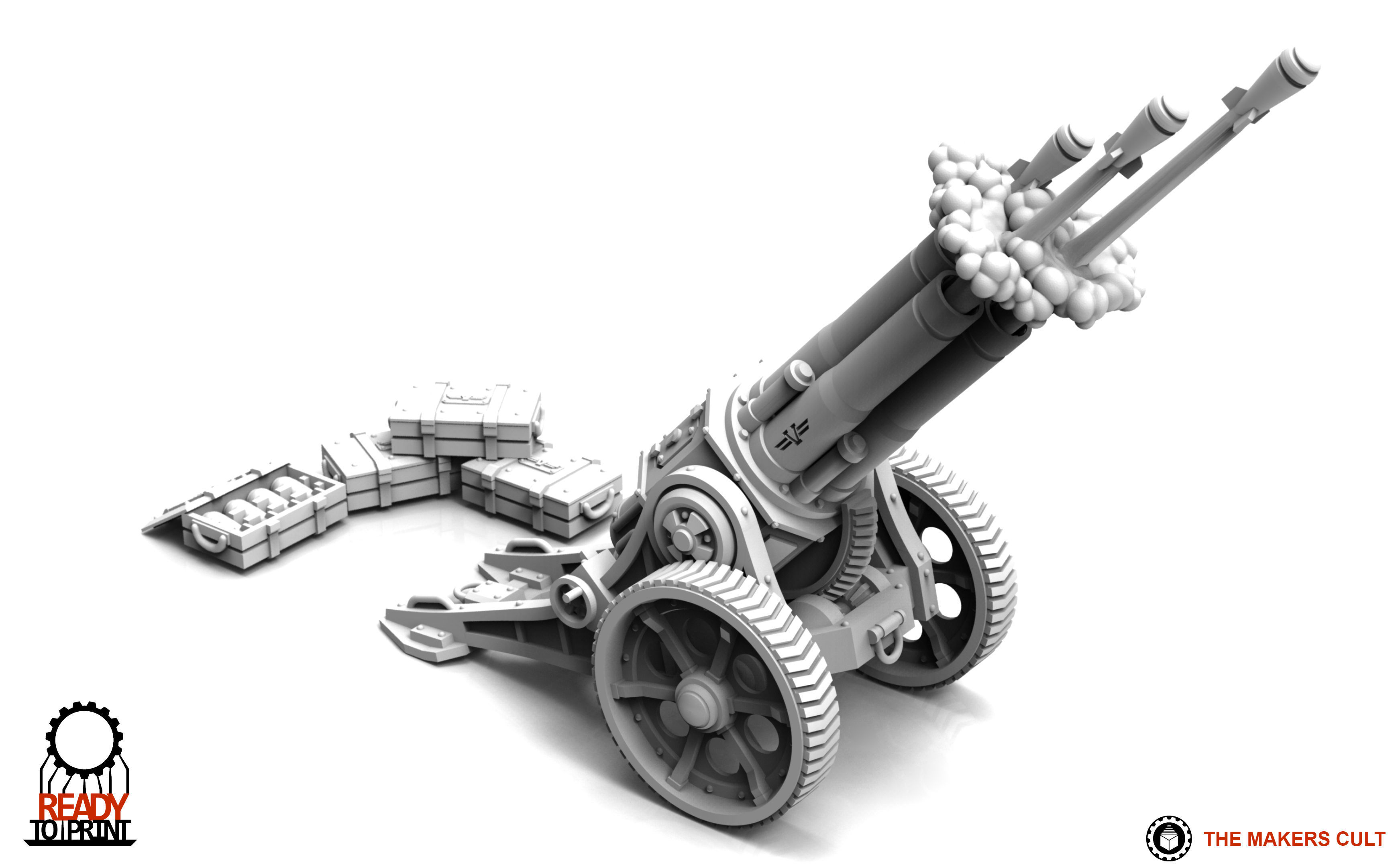 Valour Korps - Light Artillery 3D print model_15