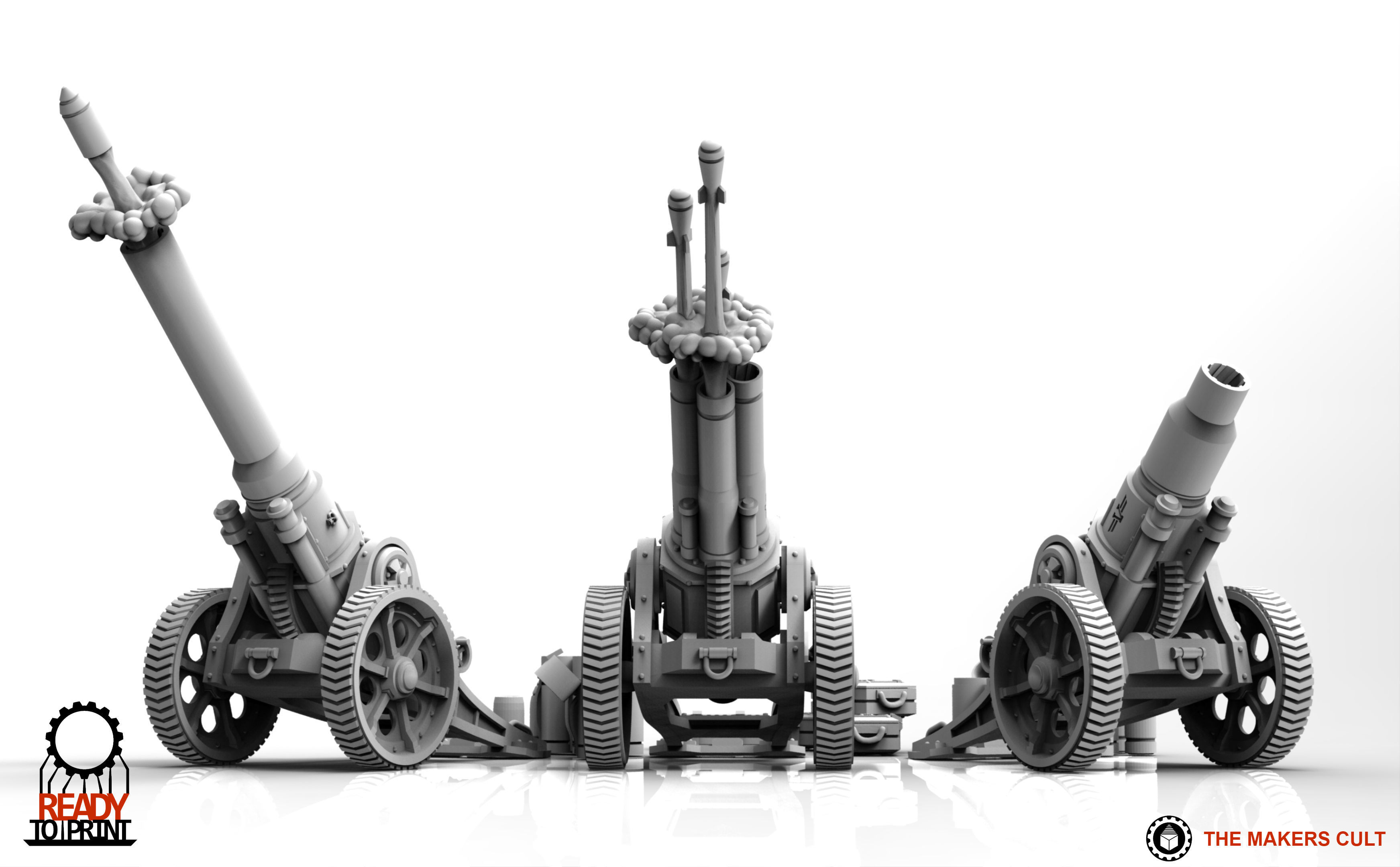 Valour Korps - Light Artillery 3D print model_11