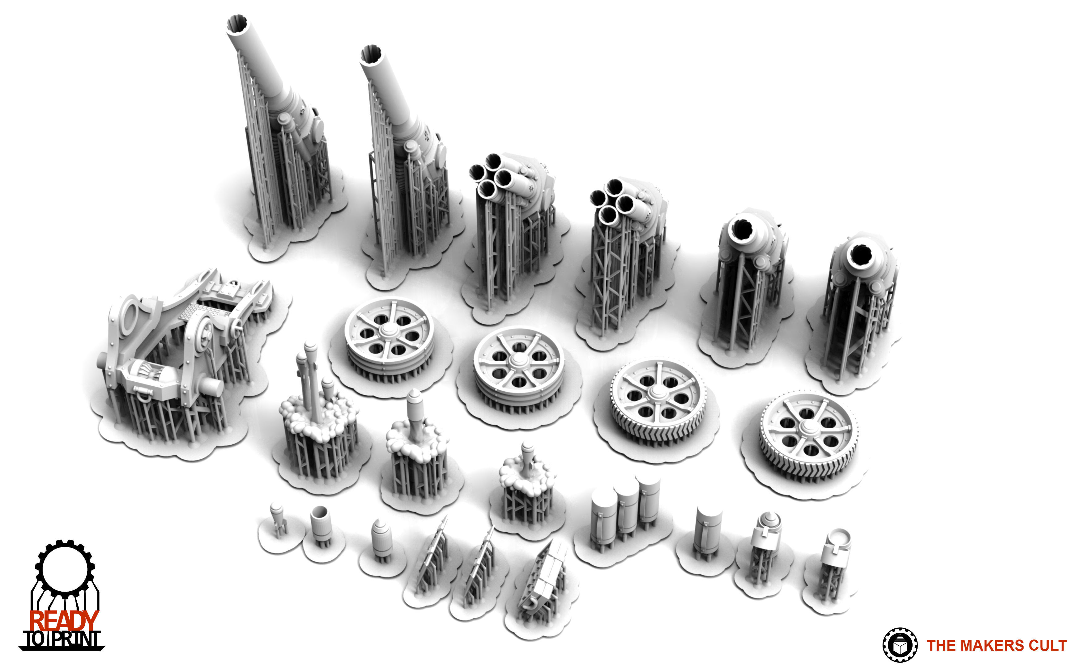 Valour Korps - Light Artillery 3D print model_1