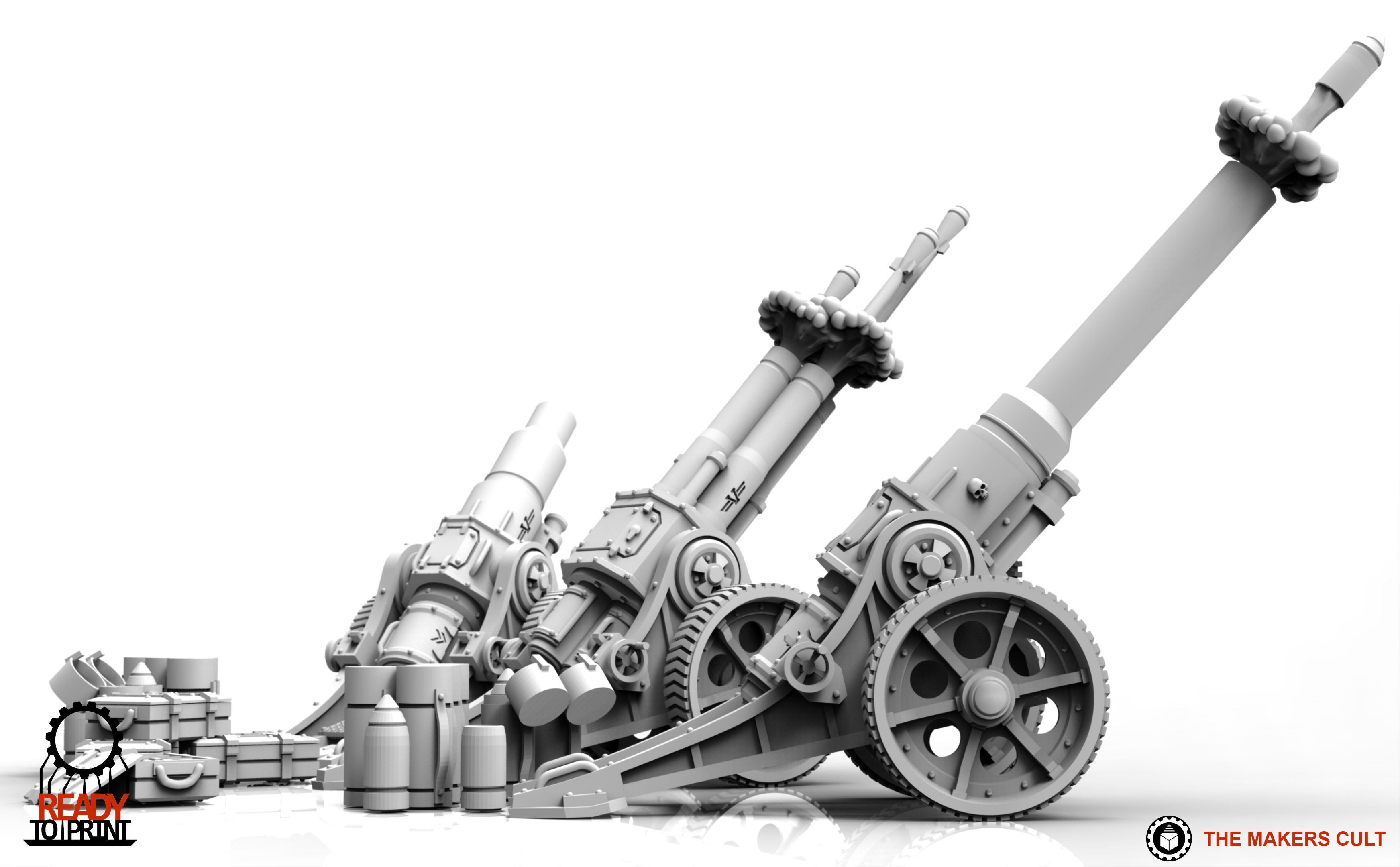Valour Korps - Light Artillery 3D print model_10
