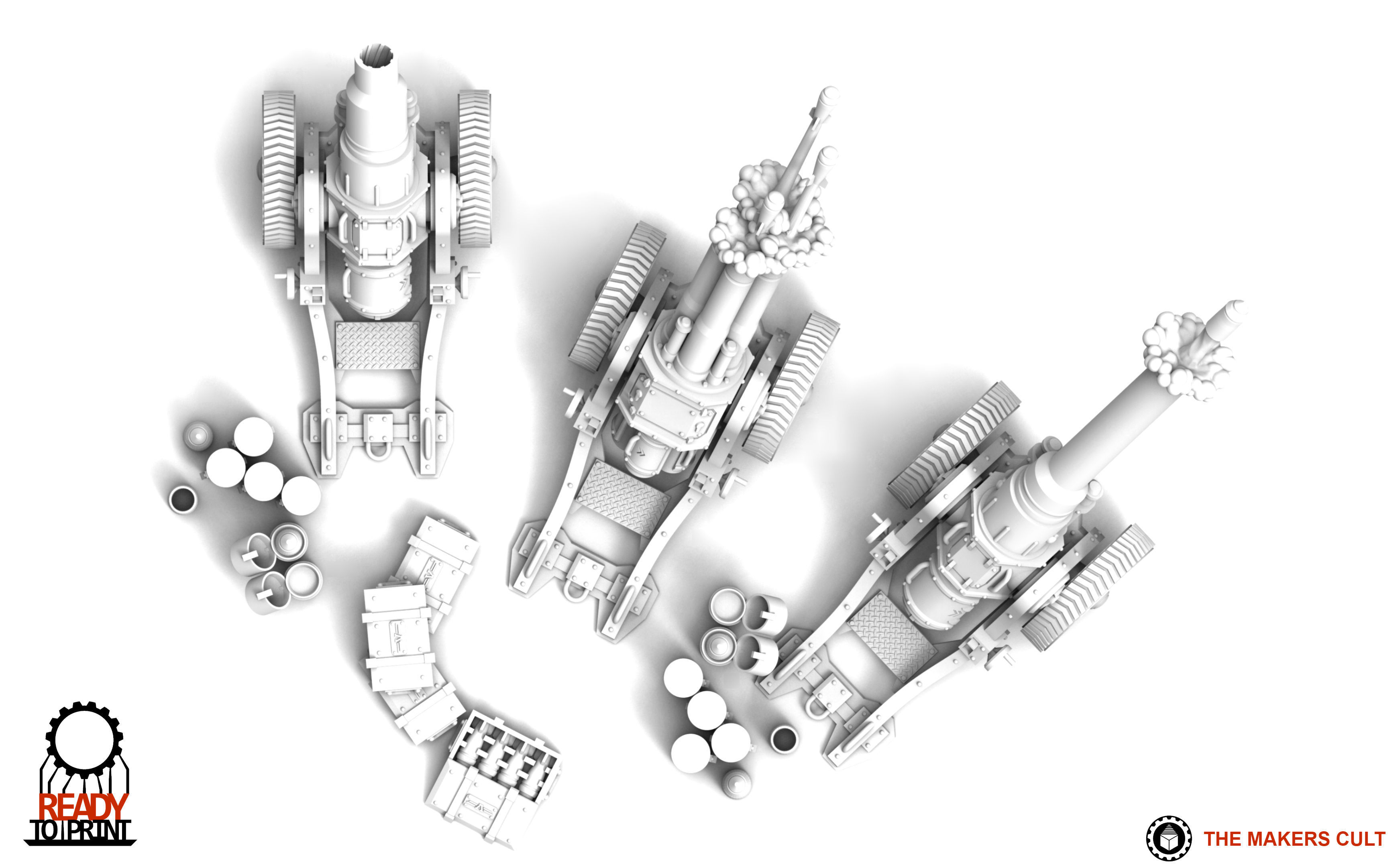 Valour Korps - Light Artillery 3D print model_14