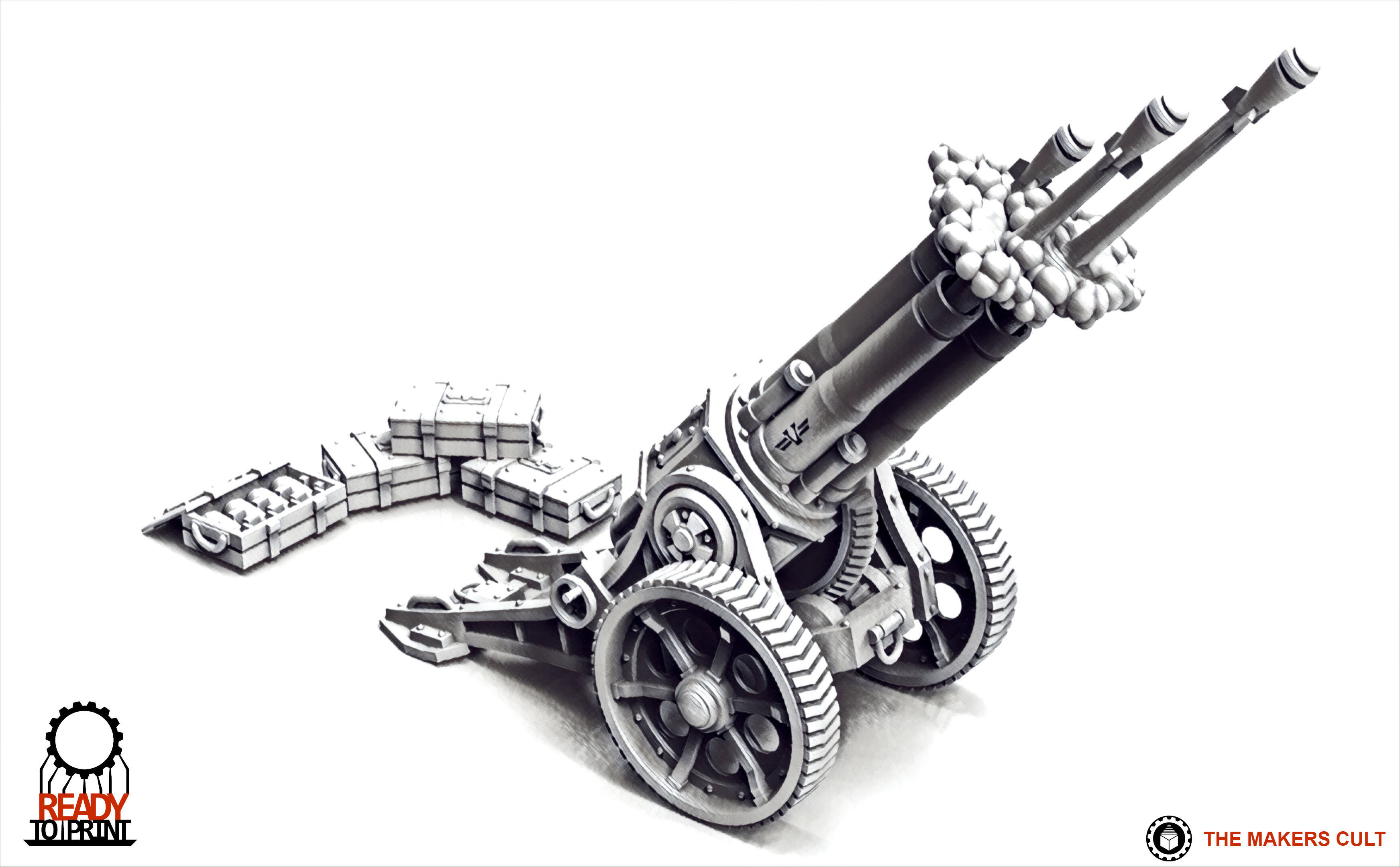 Valour Korps - Light Artillery 3D print model_8