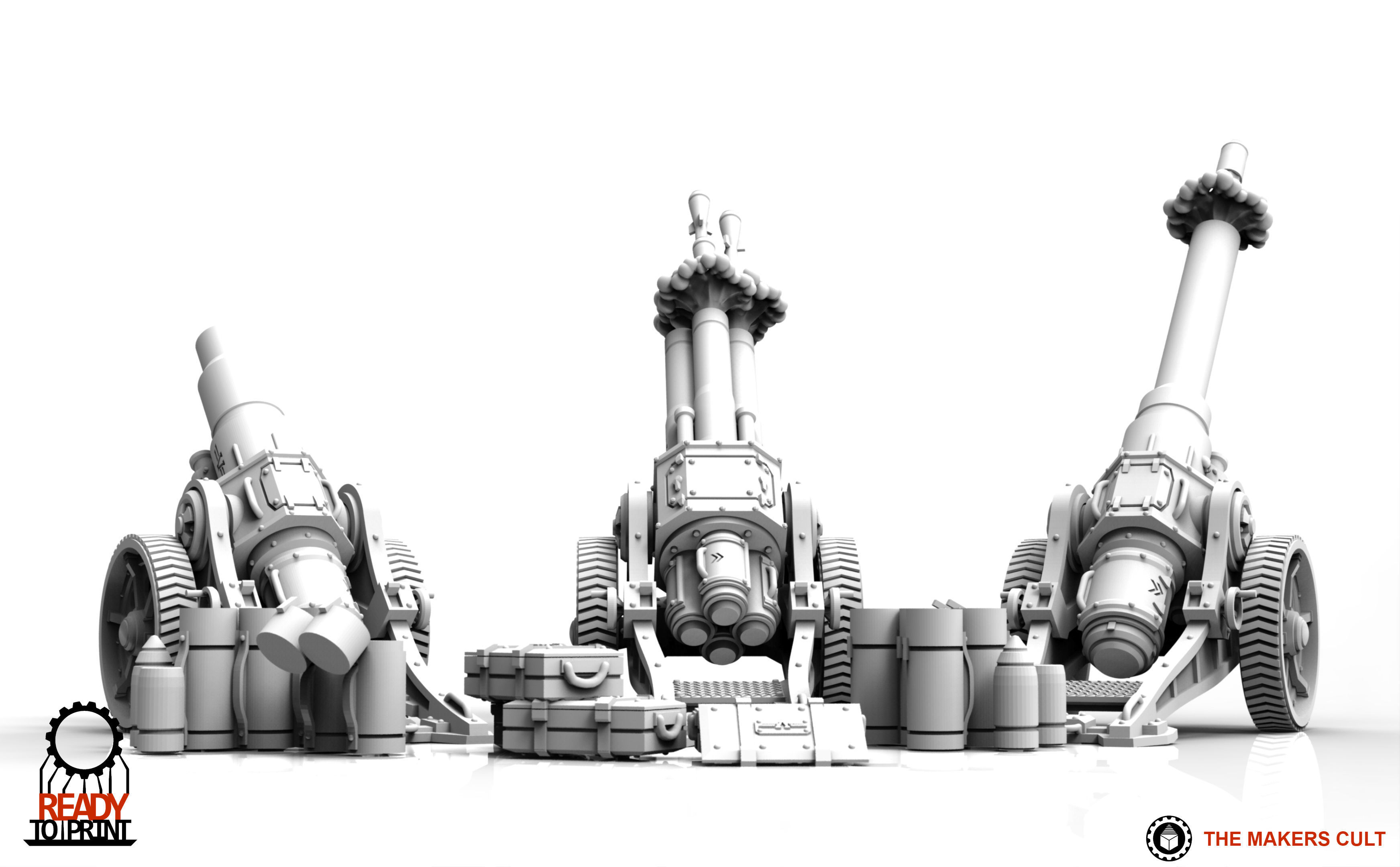 Valour Korps - Light Artillery 3D print model_9