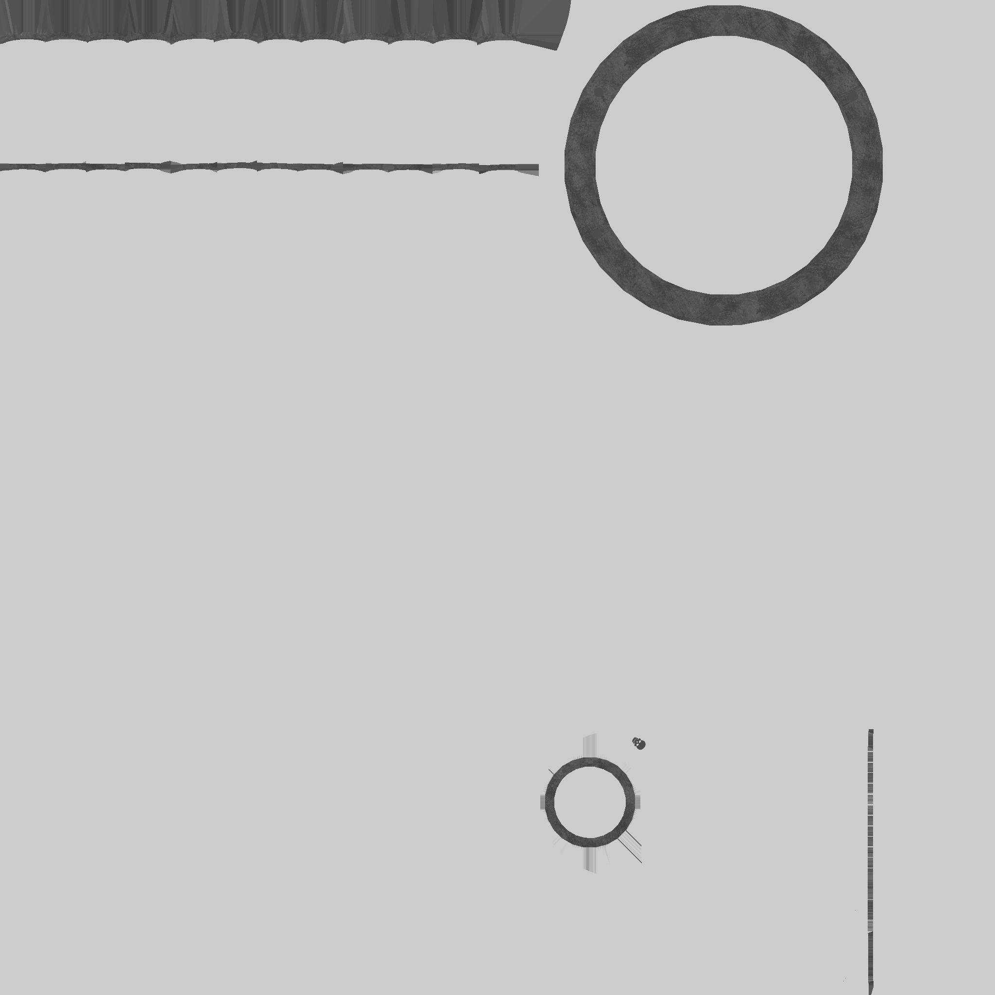 Pirate Ship Wheel 01 - Dark Wood- Helm Interior Parts Low-poly 3D model_14