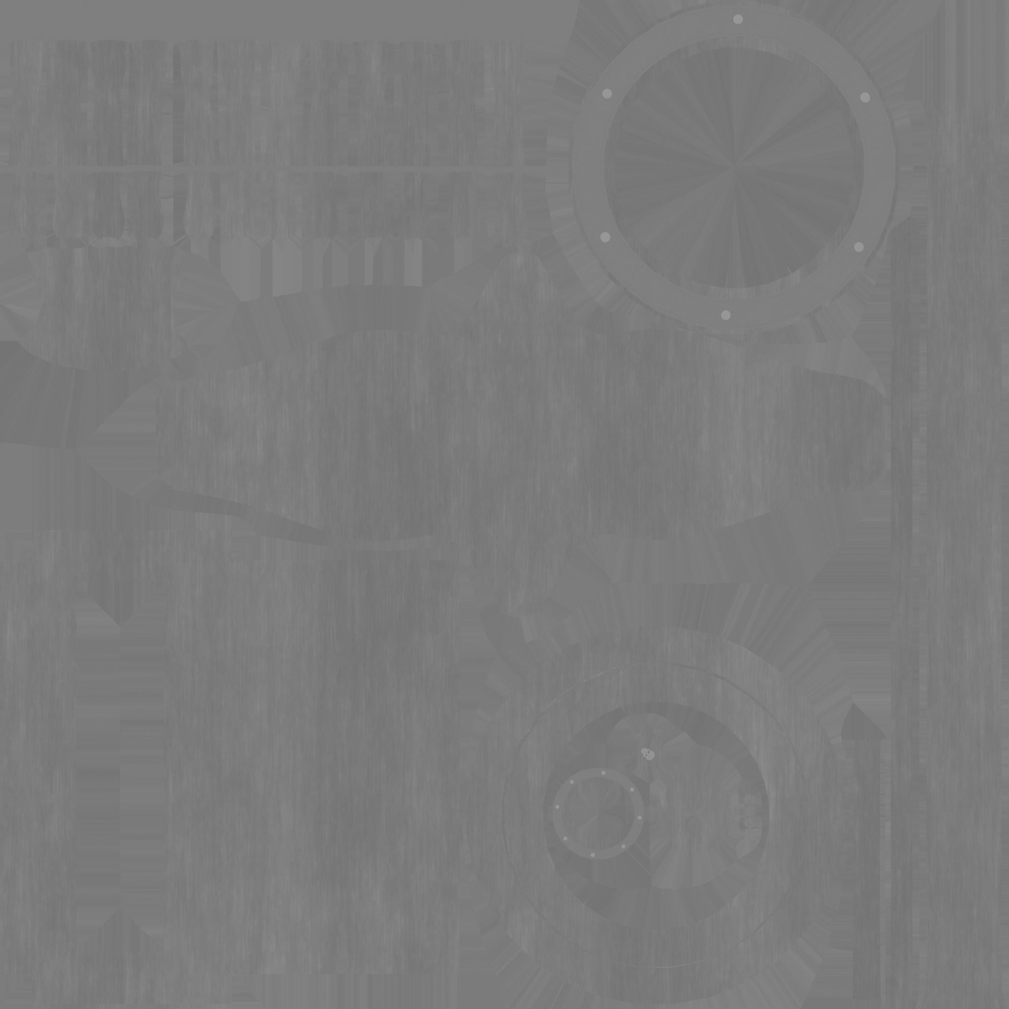 Pirate Ship Wheel 01 - Dark Wood- Helm Interior Parts Low-poly 3D model_17