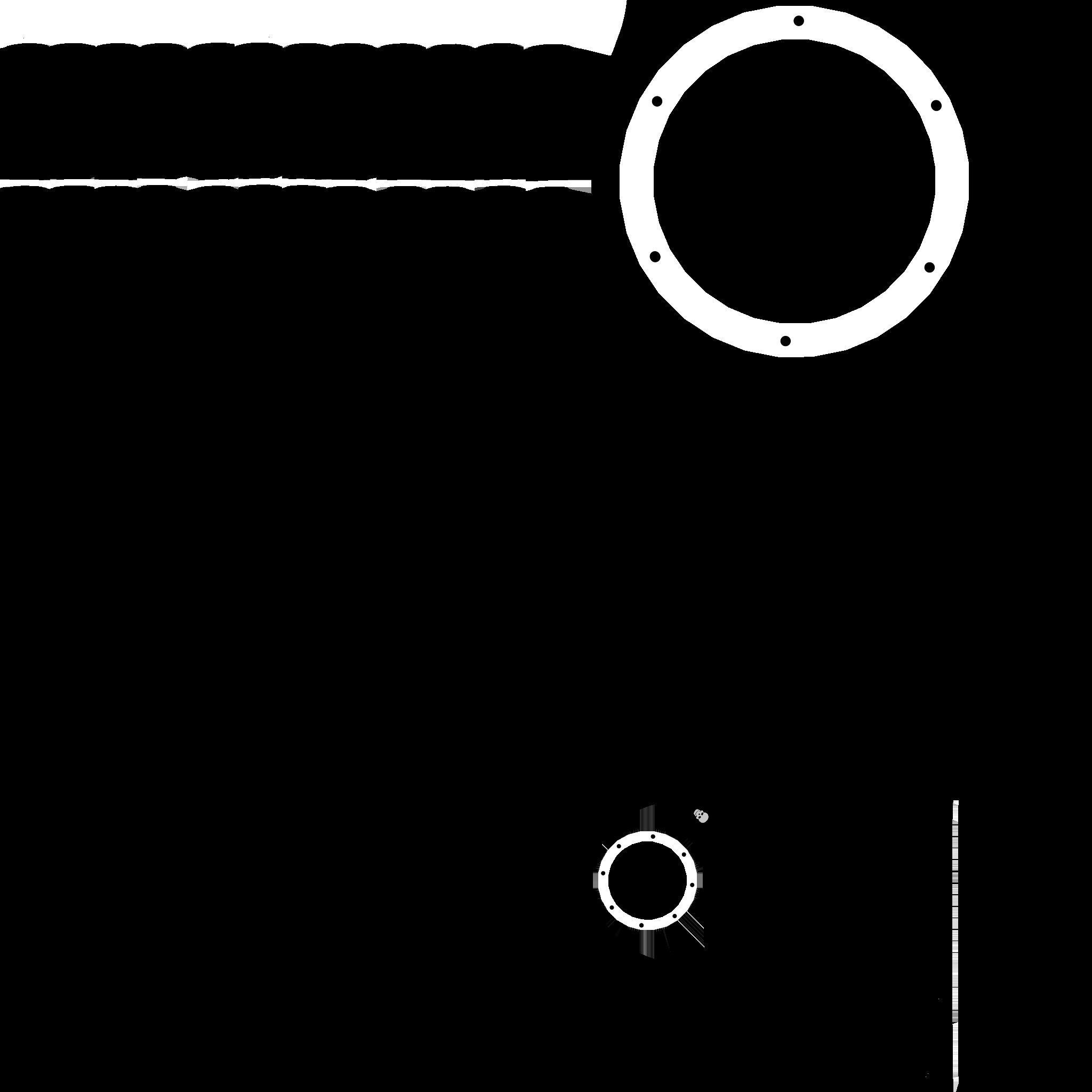 Pirate Ship Wheel 01 - Dark Wood- Helm Interior Parts Low-poly 3D model_18