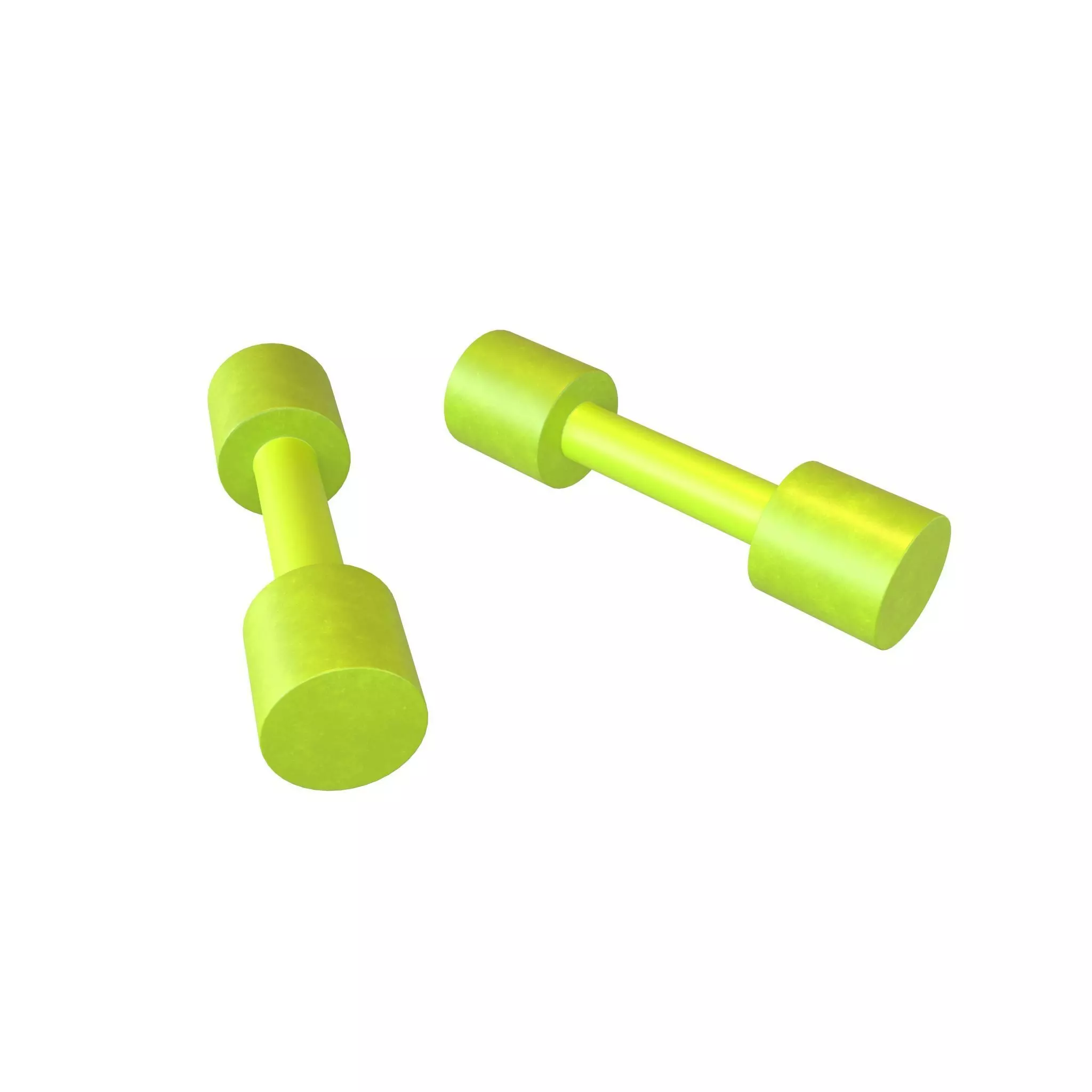DumbBell v3 005 Low-poly 3D model_0