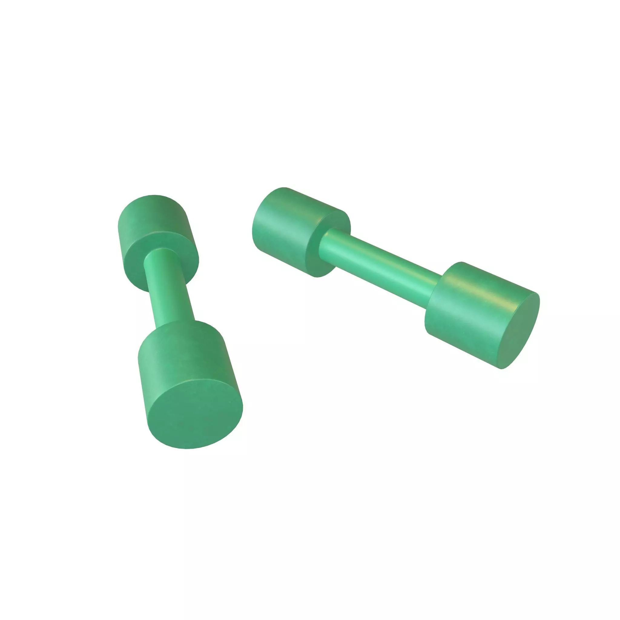 DumbBell v3 006 Low-poly 3D model_0