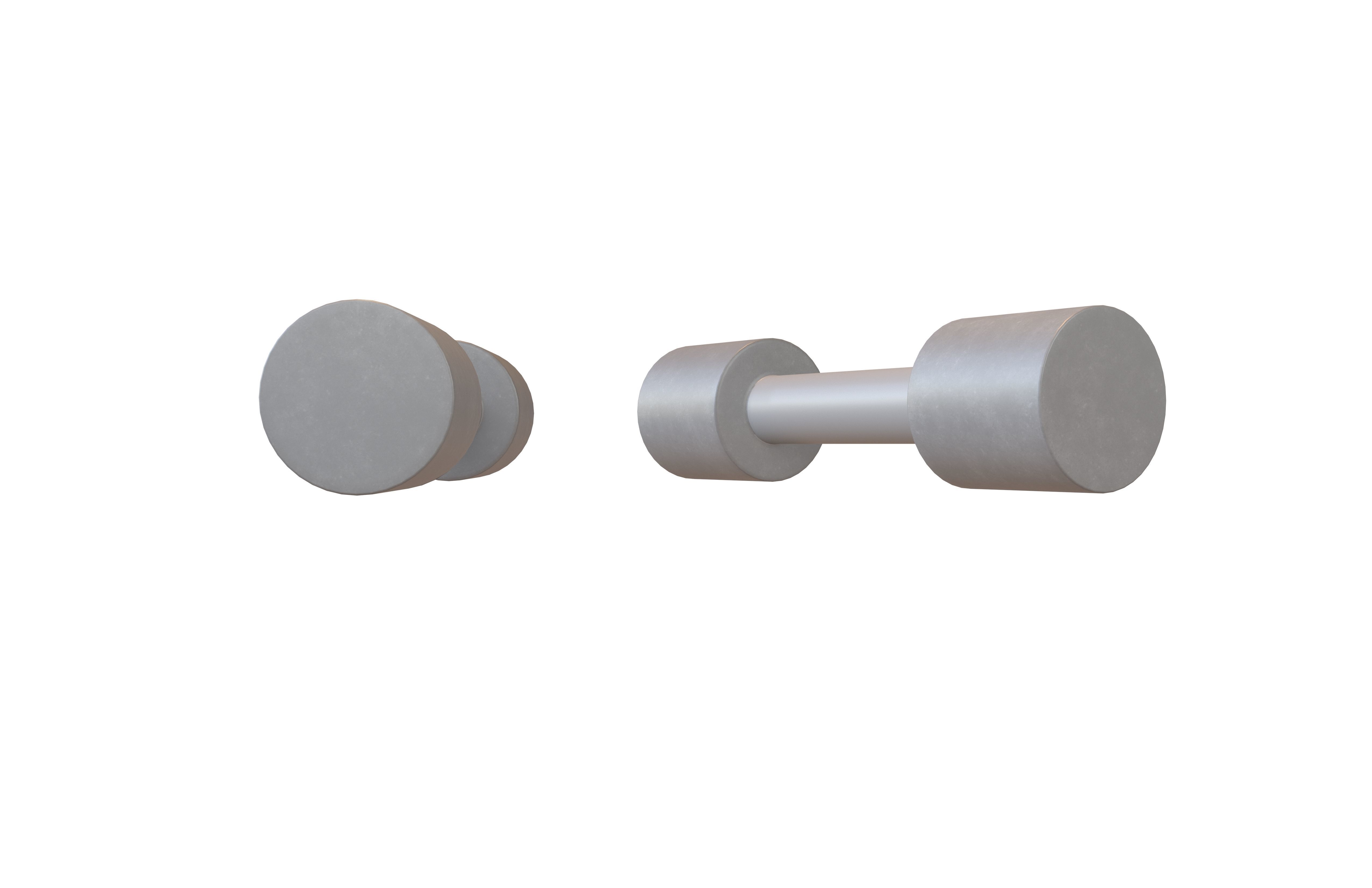 DumbBell v3 010 Low-poly 3D model_1