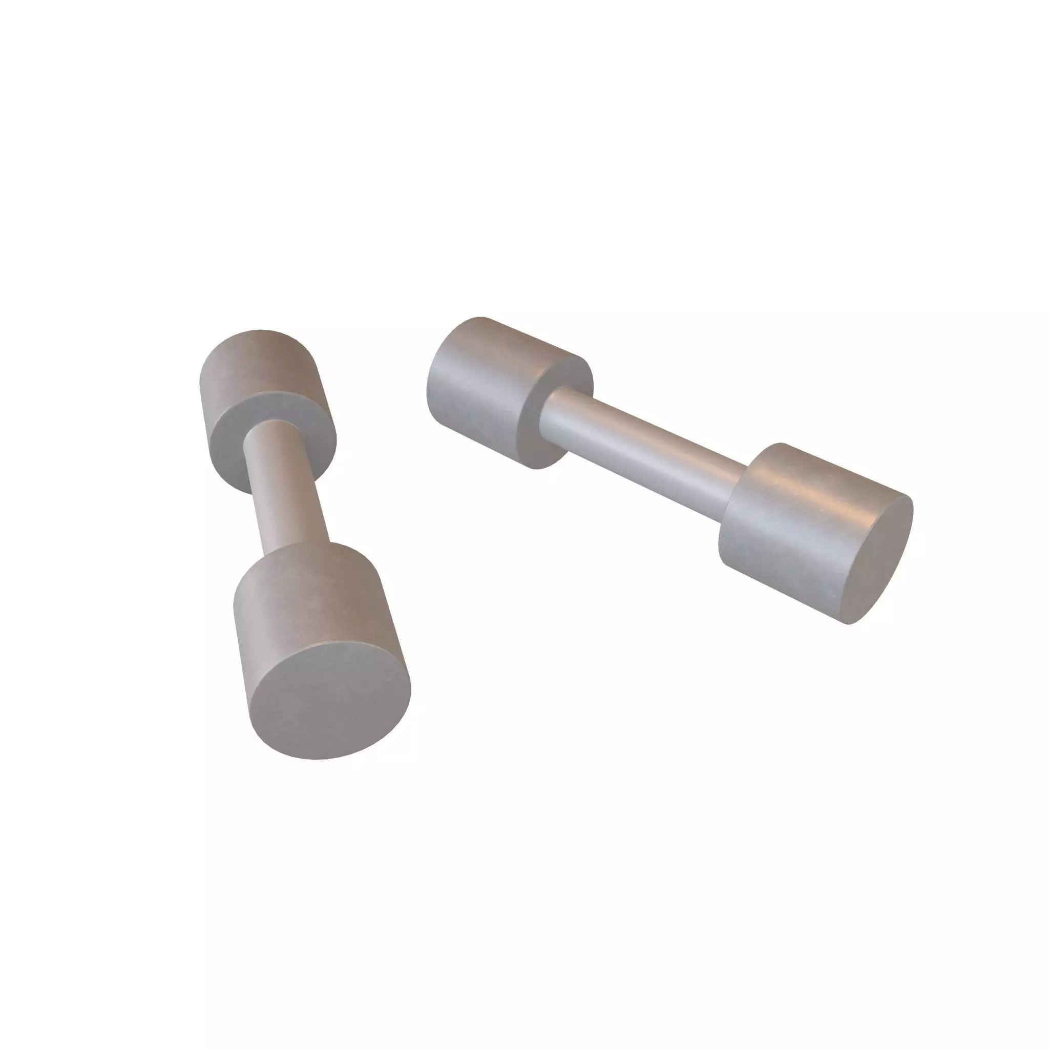 DumbBell v3 010 Low-poly 3D model_0