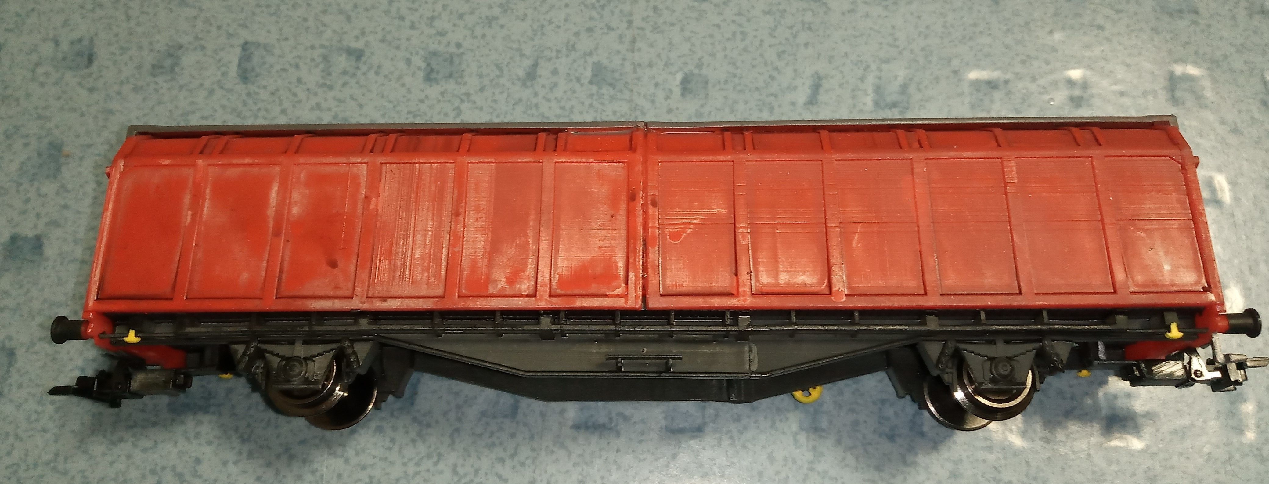 H0 1-87 scale Hbbins 306 freight car 3D print model_15