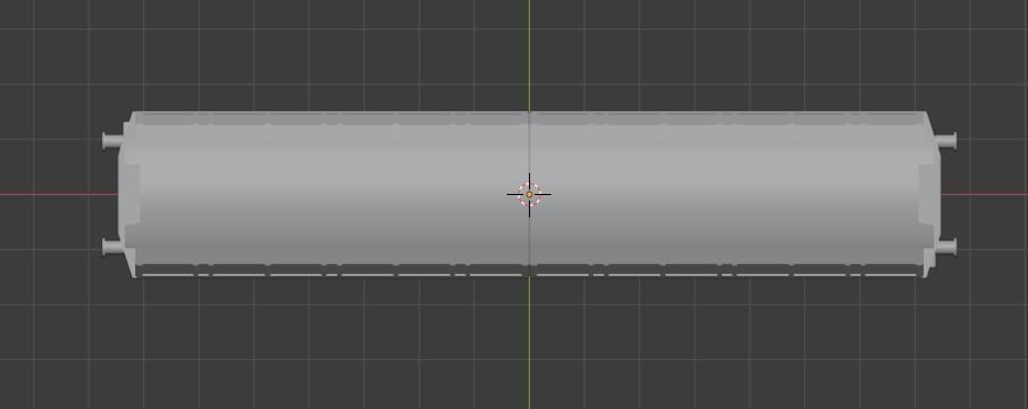 H0 1-87 scale Hbbins 306 freight car 3D print model_2