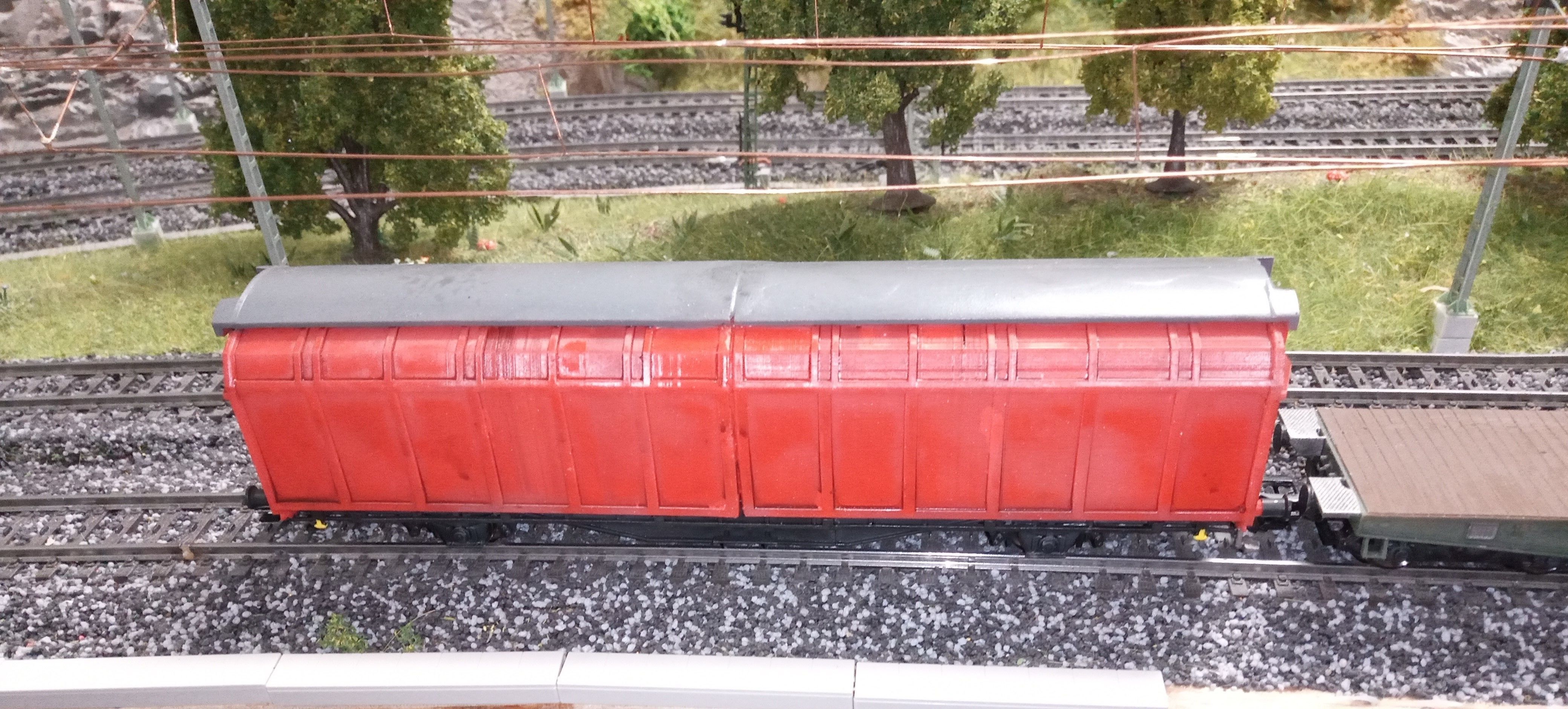 H0 1-87 scale Hbbins 306 freight car 3D print model_13