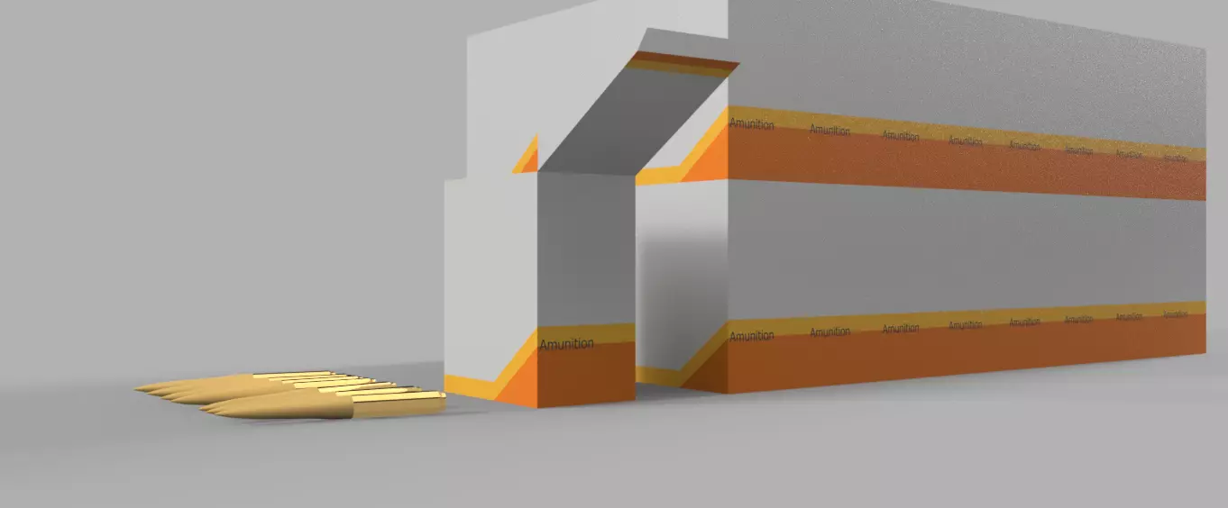 Ammo cargo 3D model
