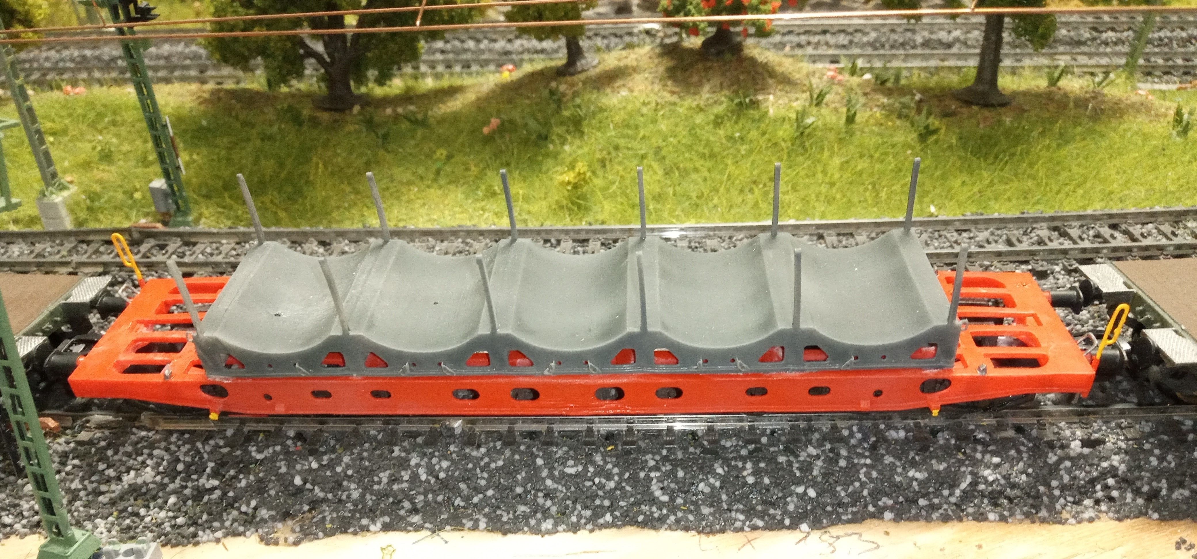 H0 1-87 scale Saghmmns 448 freight car 3D print model_12