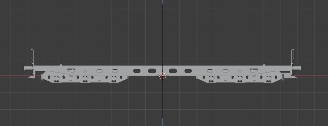 H0 1-87 scale Saghmmns 448 freight car 3D print model_1