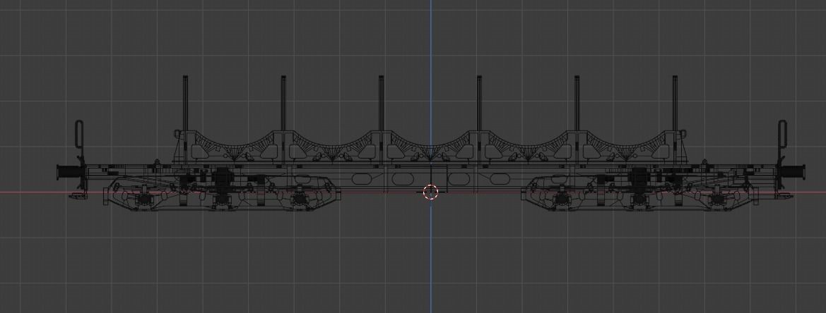 H0 1-87 scale Saghmmns 448 freight car 3D print model_5