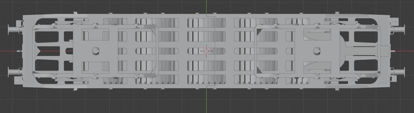 H0 1-87 scale Saghmmns 448 freight car 3D print model_6