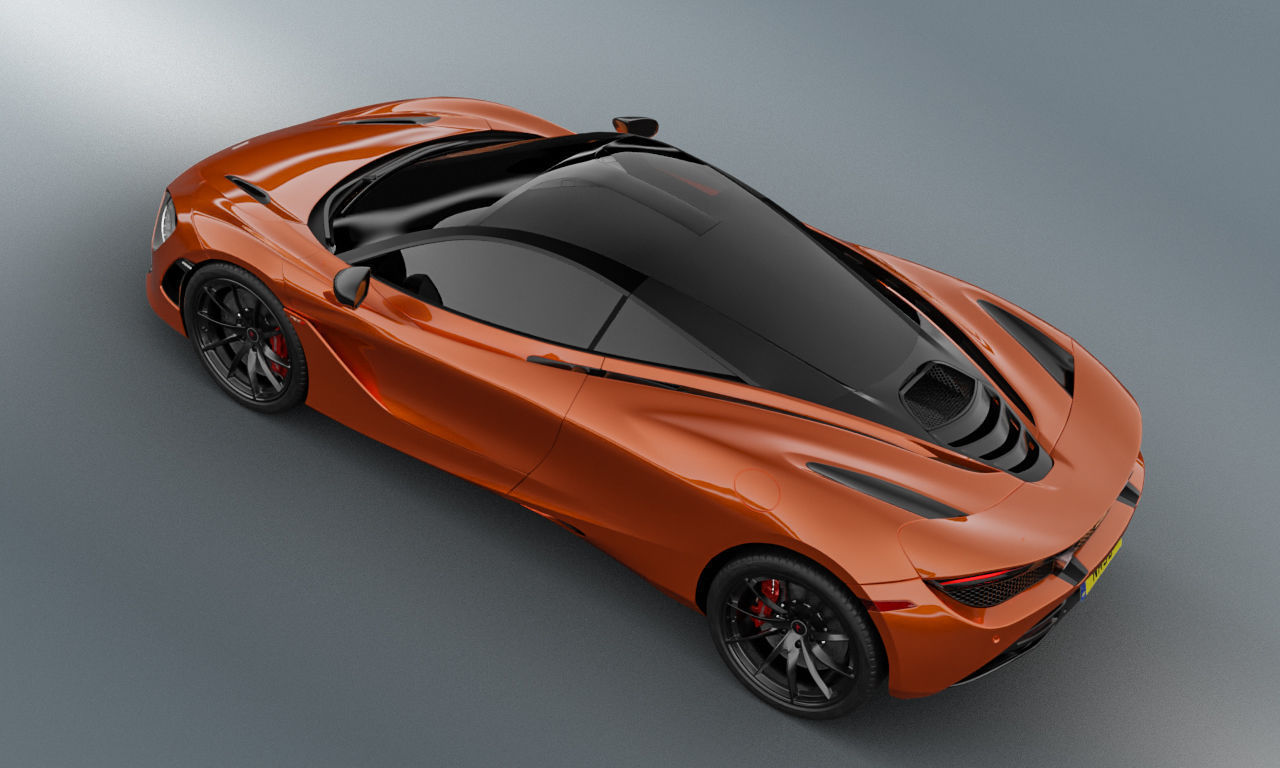 McLaren 720S 2018 3D model_4