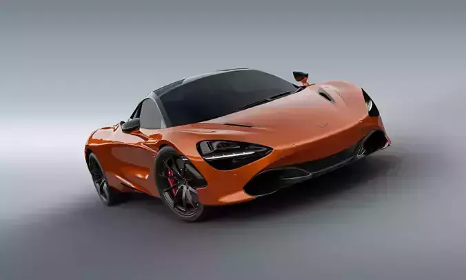 McLaren 720S 2018 3D model