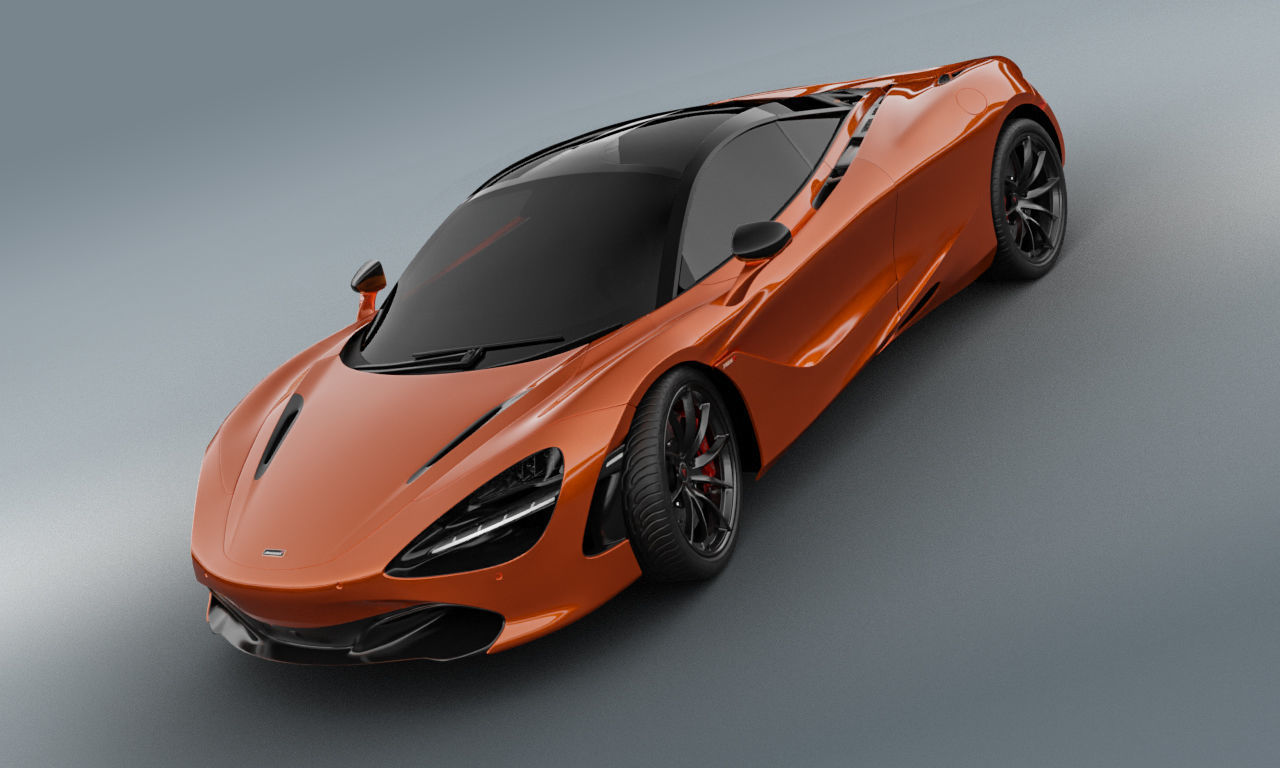 McLaren 720S 2018 3D model_1