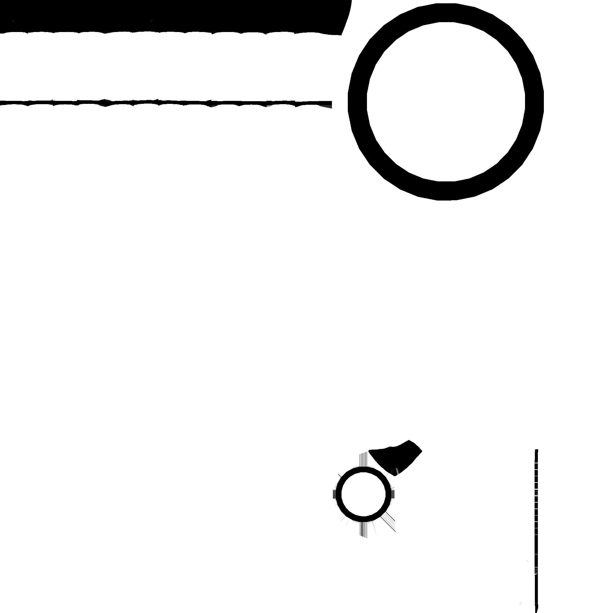 Pirate Ship Wheel 04 - Black Wood - Helm Interior Parts Low-poly 3D model_14