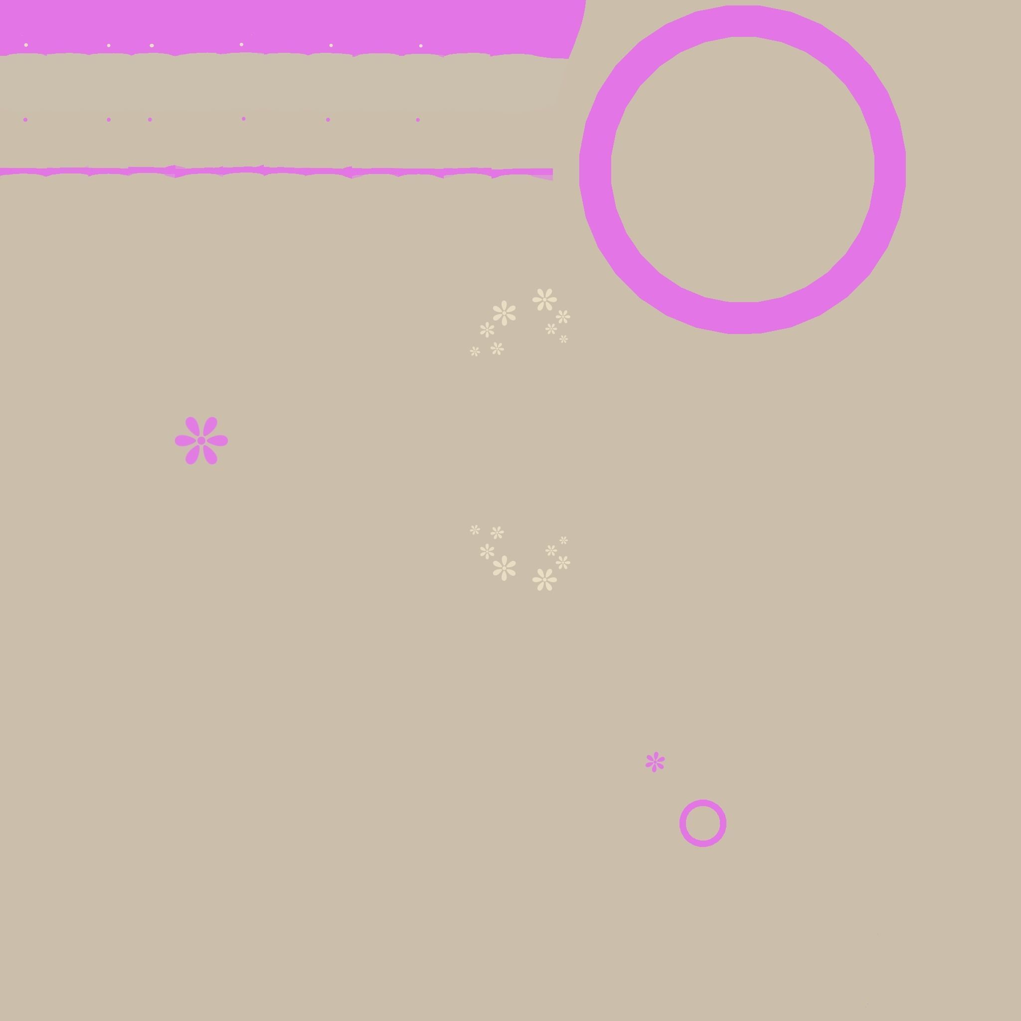 Pirate Ship Wheel 06 - Pink Girl - Helm Interior Parts Low-poly 3D model_16